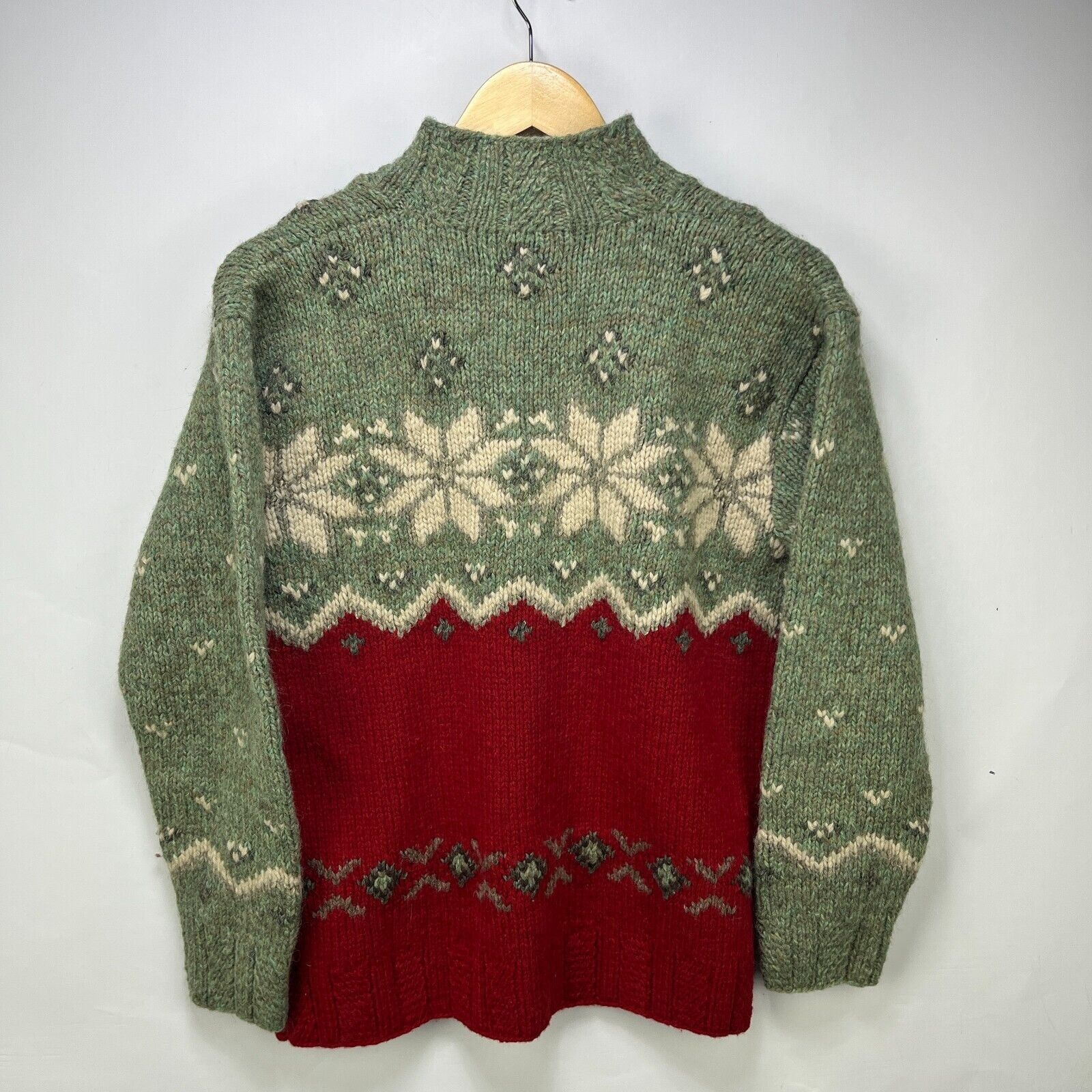 Ralph Lauren × Vintage Vintage Lauren Ralph Lauren Hand Knit Petite (Fits XS/XXS) Size XS / US 0-2 / IT 36-38 - 10 Thumbnail