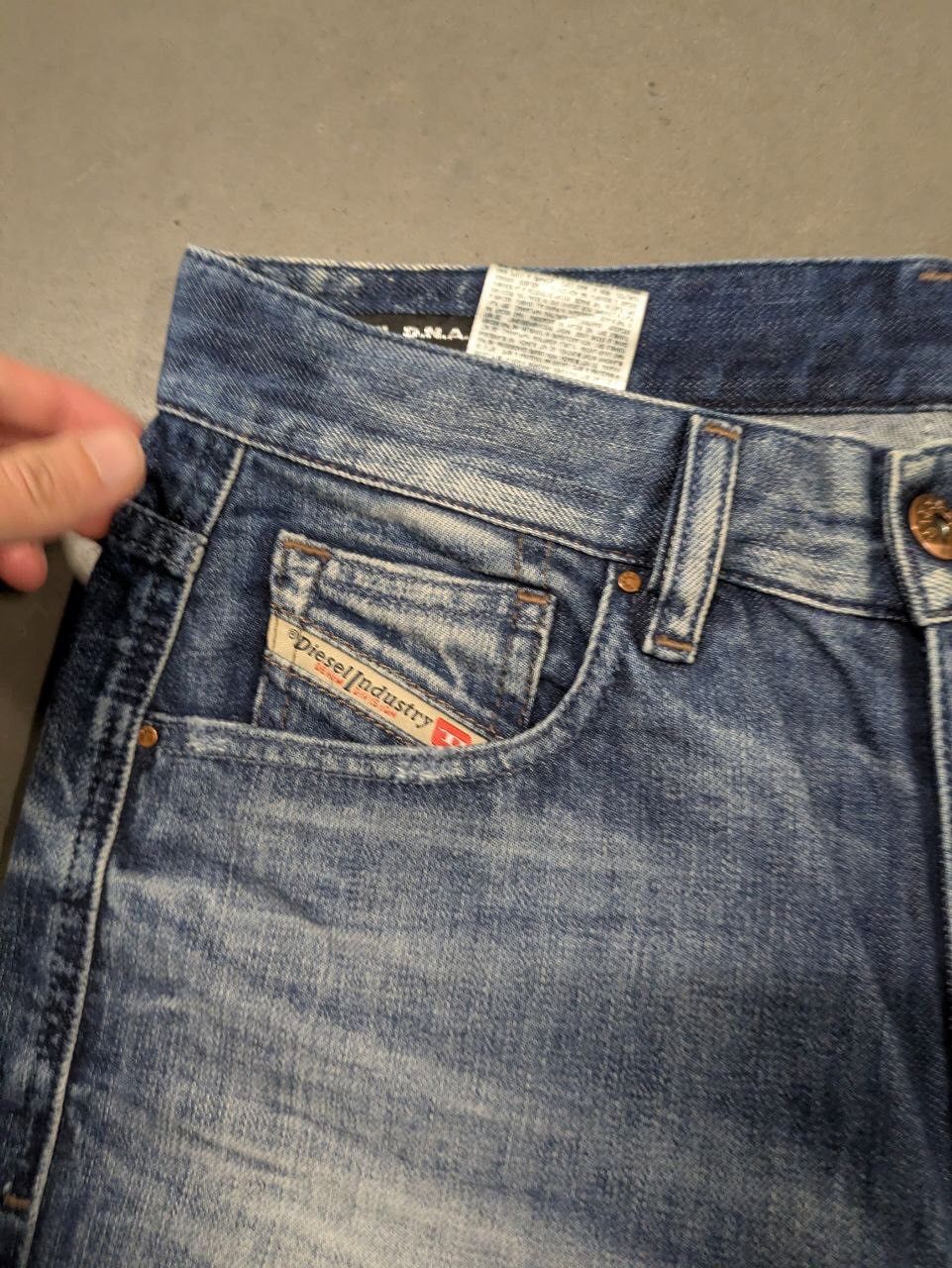 Diesel Diesel wide distressed denim pants Size US 29 - 3 Thumbnail