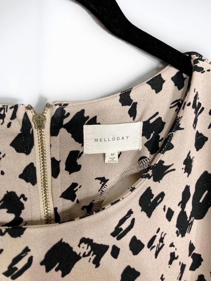 Designer MELLÖDAY Women's Abstract Print Top - Size M Size M / US 6-8 / IT 42-44 - 4 Thumbnail