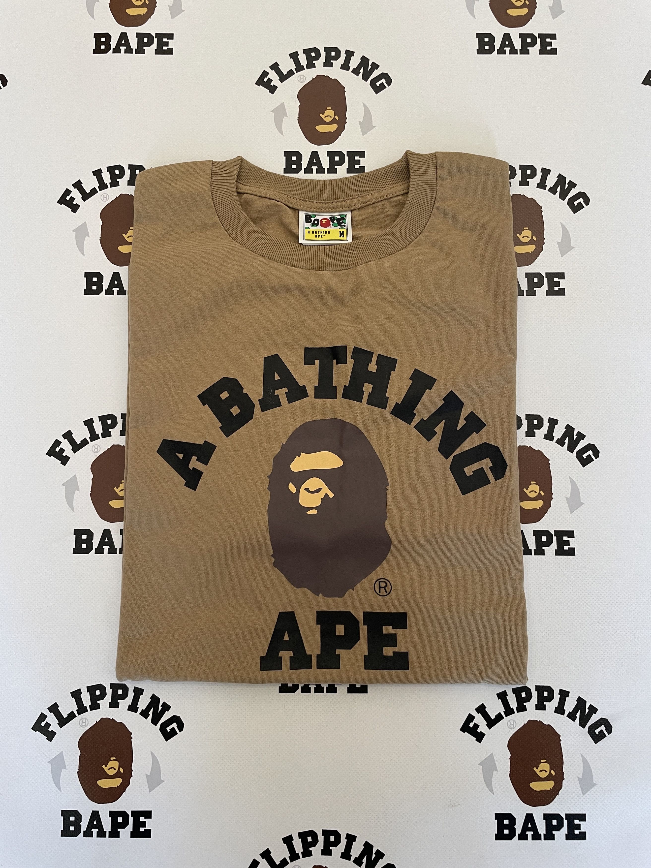 Bape BAPE COLLEGE L/S TEE Size US M / EU 48-50 / 2 - 7 Thumbnail
