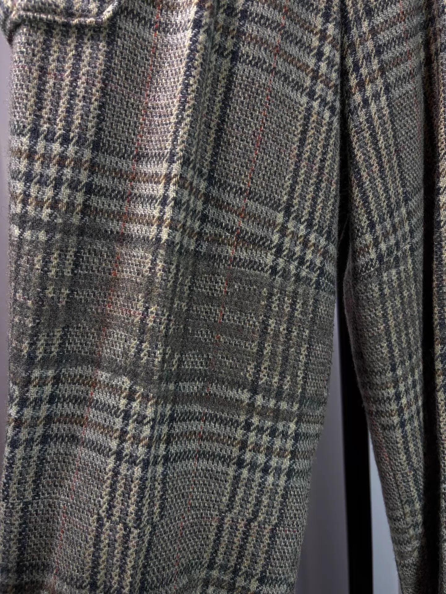 Undercover Undercover 1996AW Wire Wool Check Lined Pants Size US 32 / EU 48 - 3 Thumbnail