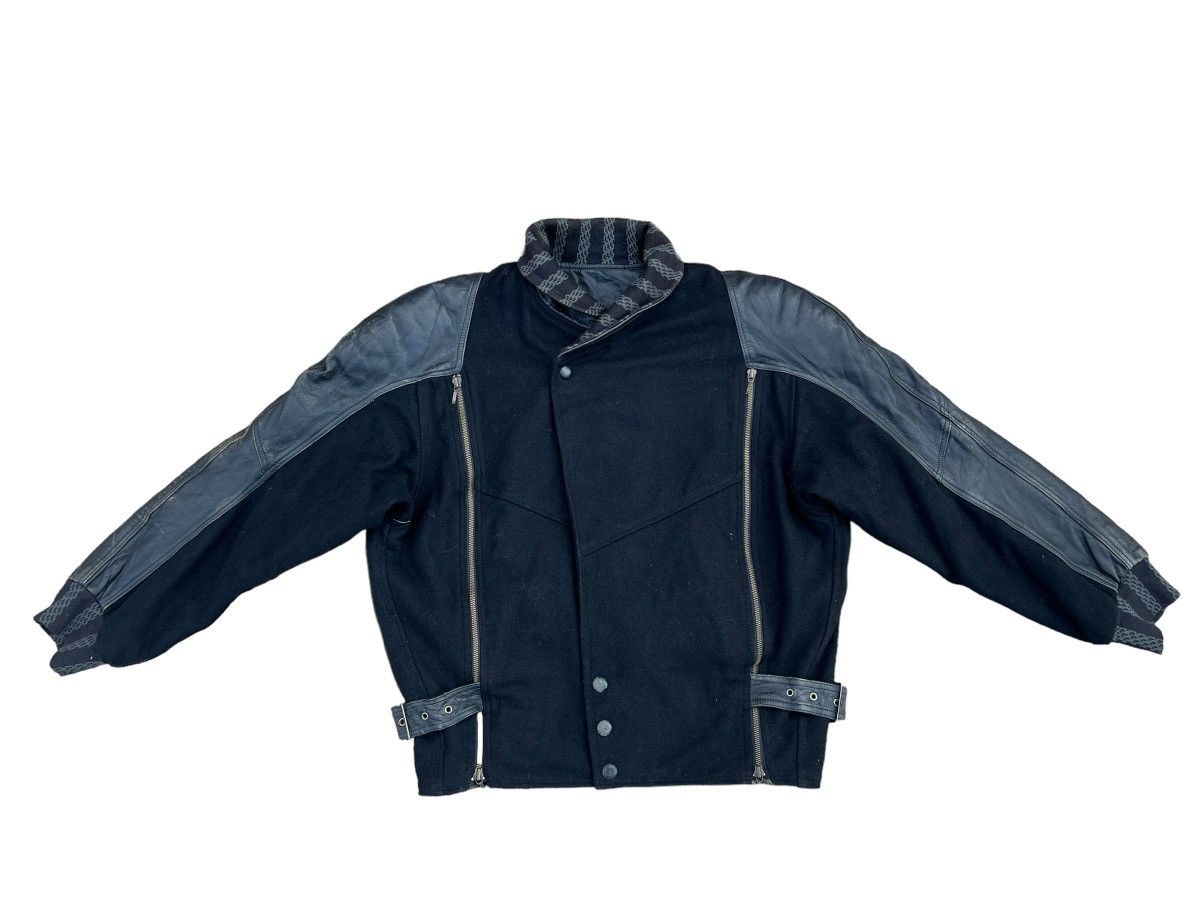 Leather Vintage Arrston Volaju Japan Distress Hybrid Leather Jacket Size US M / EU 48-50 / 2 - 2 Thumbnail