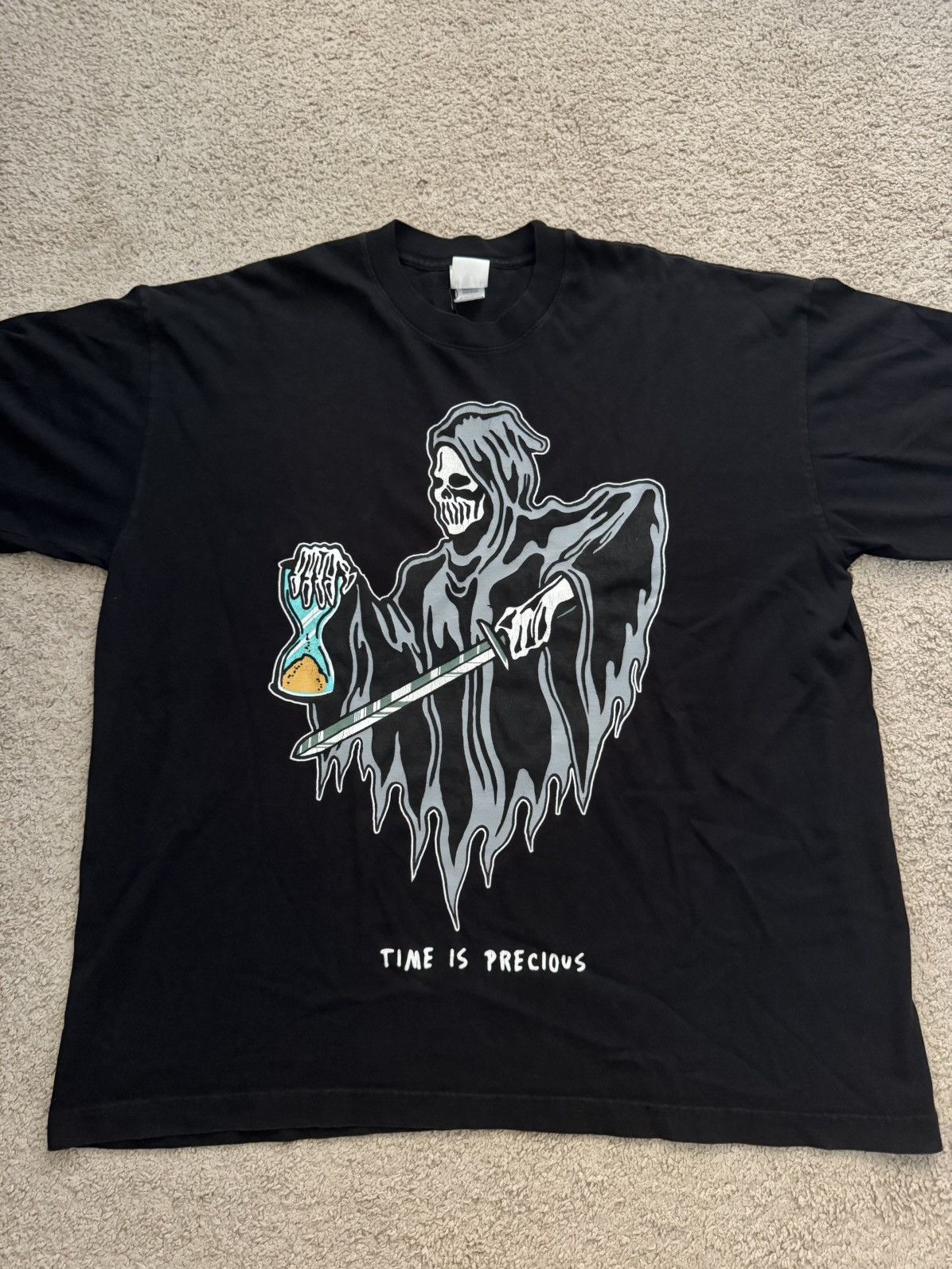 Warren Lotas Warren Lotus Time Is Precious Tee Size US XL / EU 56 / 4 - 1 Thumbnail