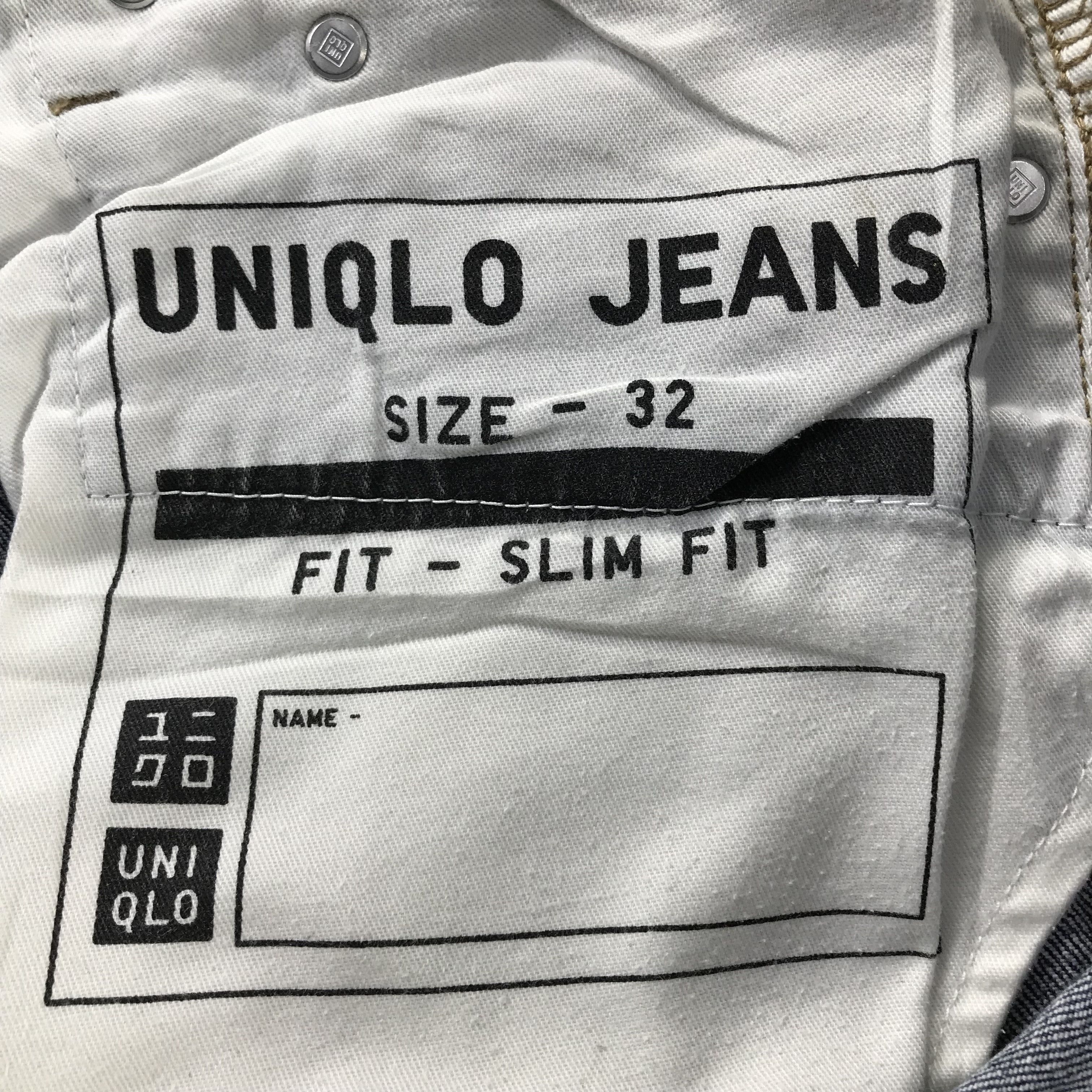 Japanese Brand Uniqlo Selvedge Jeans Faded Redline Denim KJ3434 Size US 32 / EU 48 - 8 Thumbnail