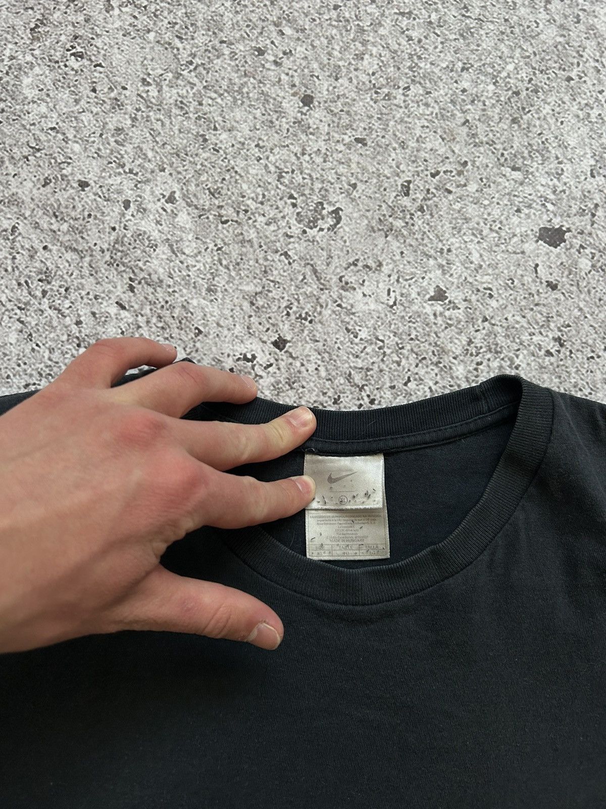 Nike × Vintage Vintage 90’s Nike Track 3six9 Logo Sneakers T-Shirt Size US XL / EU 56 / 4 - 5 Thumbnail