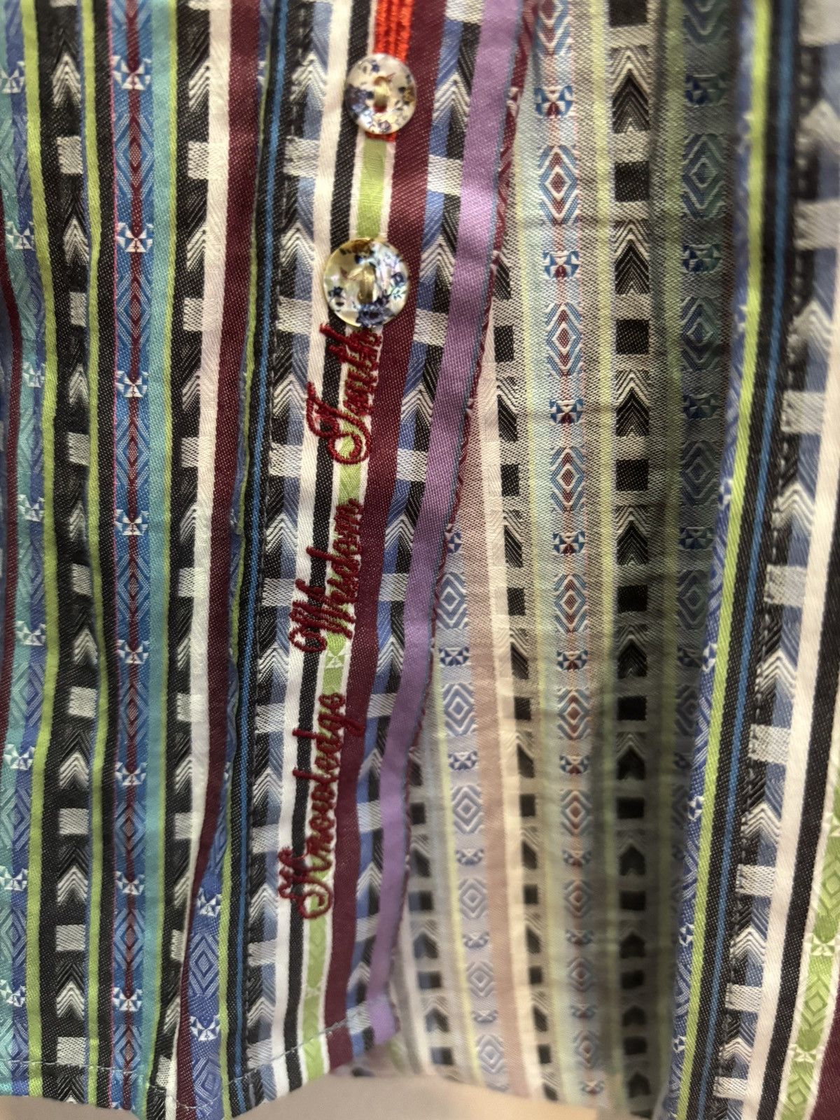 Robert Graham Robert Graham Patterned Men's Long Sleeve Button Down (XL) Size US XL / EU 56 / 4 - 6 Thumbnail