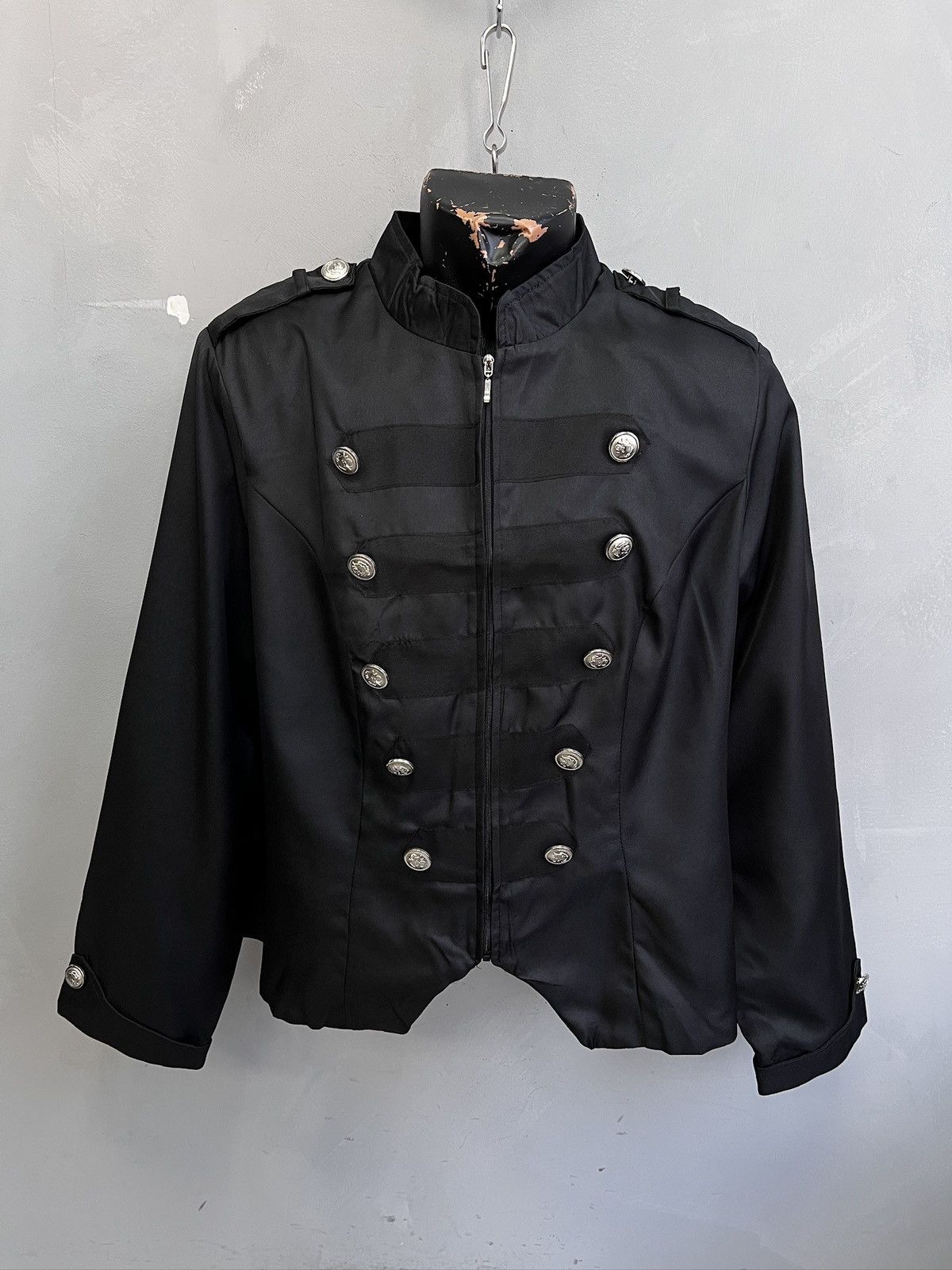 Hysteric Glamour Napoleon silk jacket Hussar cropped blazer Rick Owen’s y2k Size US L / EU 52-54 / 3 - 1 Thumbnail