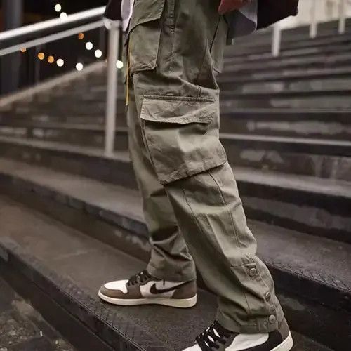 Jean Cargo pants green Size US 32 / EU 48 - 2 Thumbnail