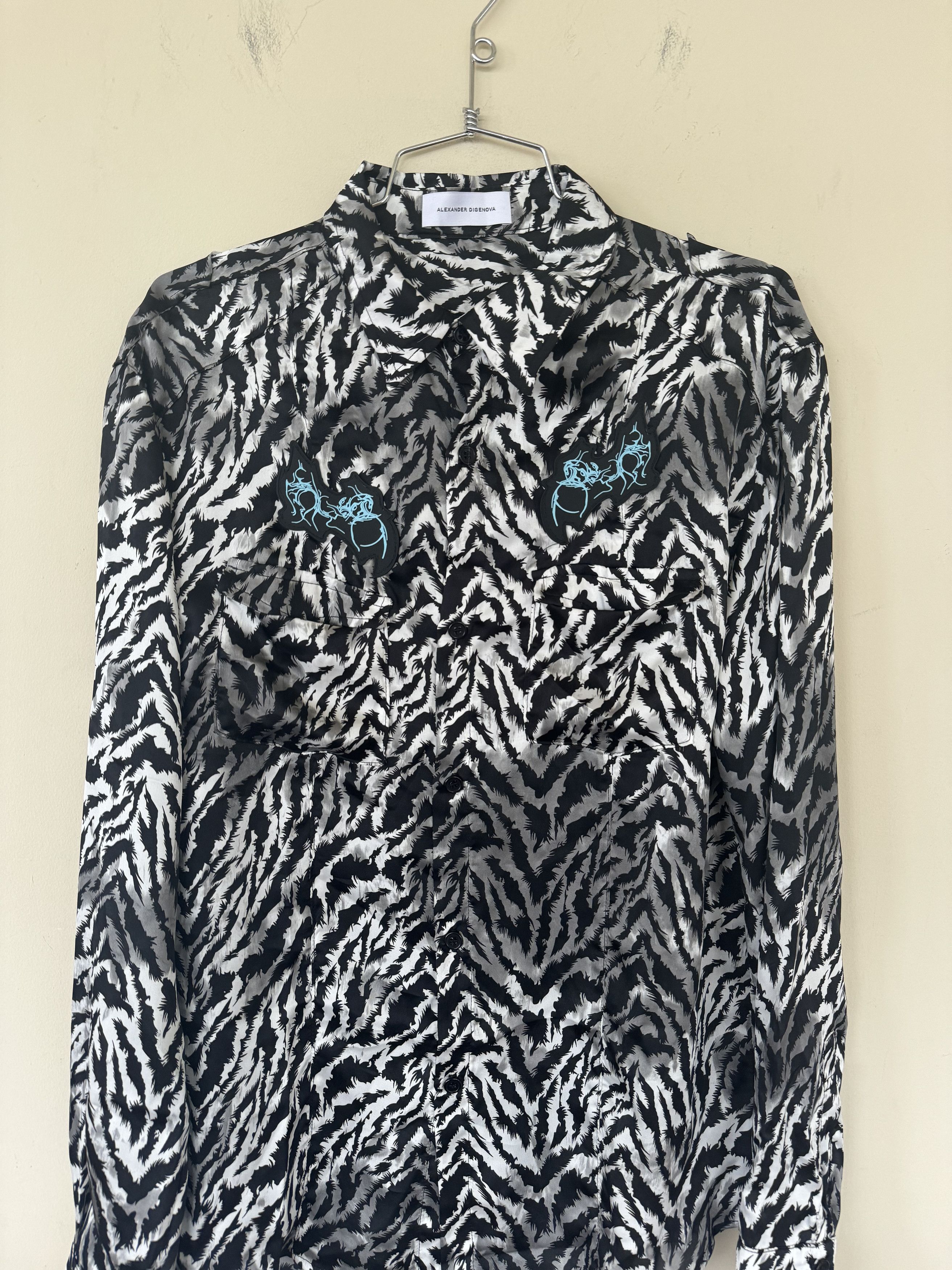 ALEXANDER DIGENOVA AD Tiger Button Up Size US M / EU 48-50 / 2 - 2 Thumbnail