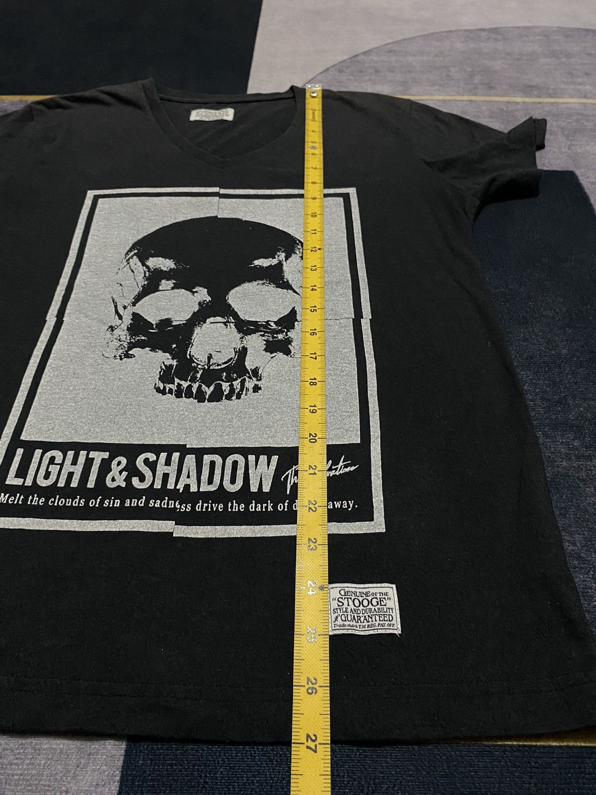 Beauty Beast STOOGE SKULL CROSS STYLE SHIRT Size US M / EU 48-50 / 2 - 9 Thumbnail