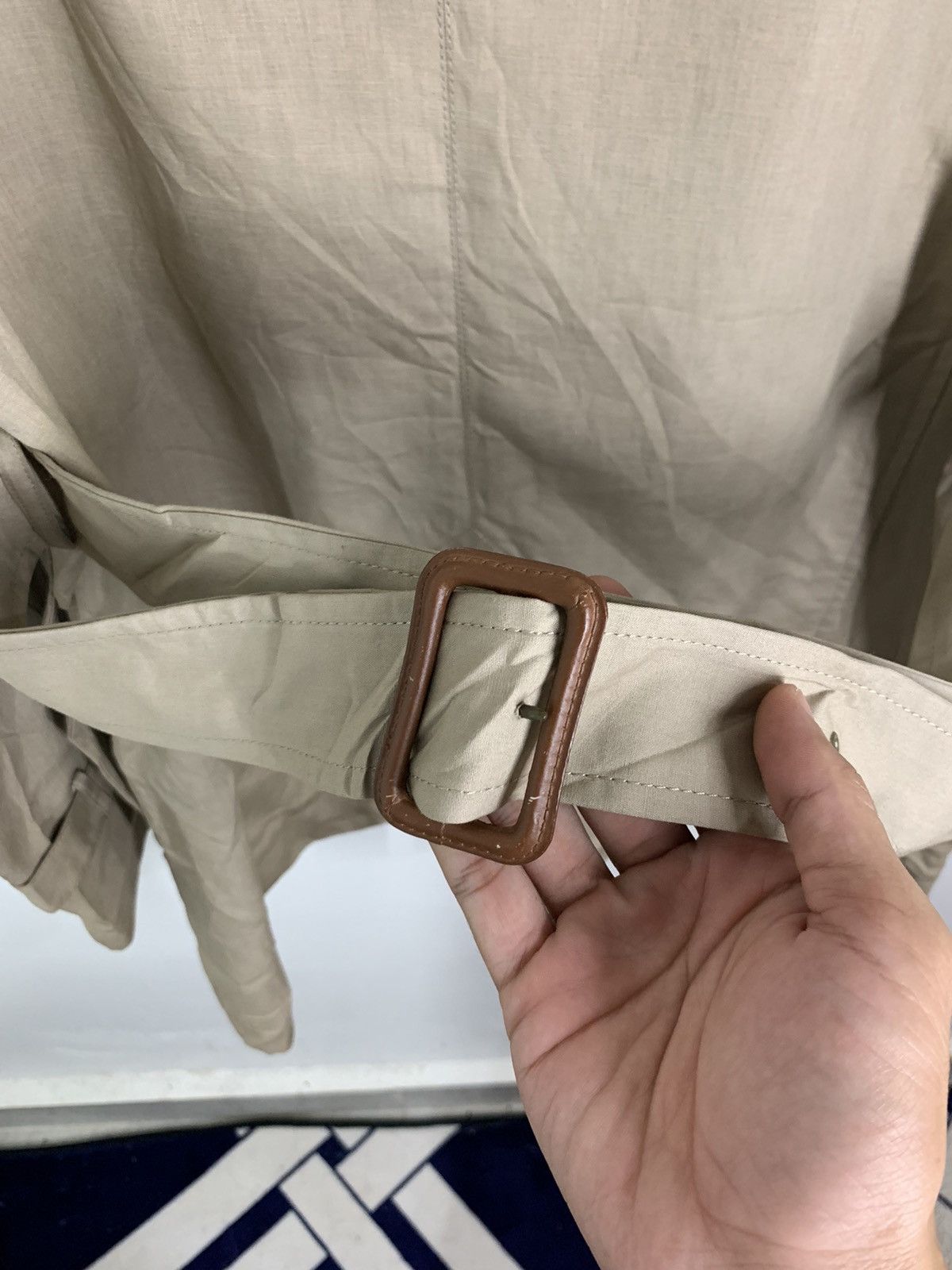 Japanese Brand × Vintage Vintage Japanese Brand Trench Coat Size US XL / EU 56 / 4 - 11 Thumbnail