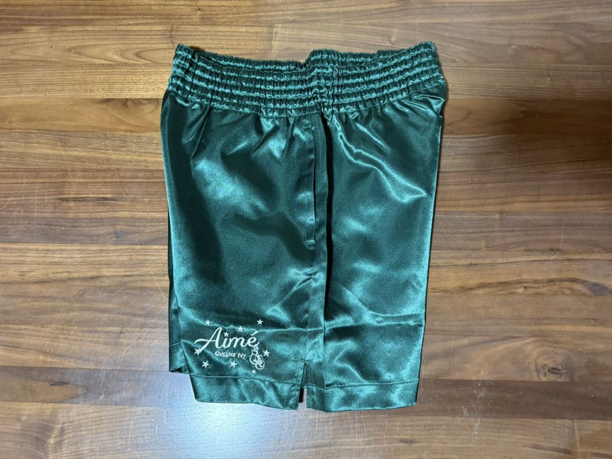 Aime Leon Dore Aime Leon Dore Boxing Sparring Short Green Shorts Size Large Size US 34 / EU 50 - 5 Thumbnail