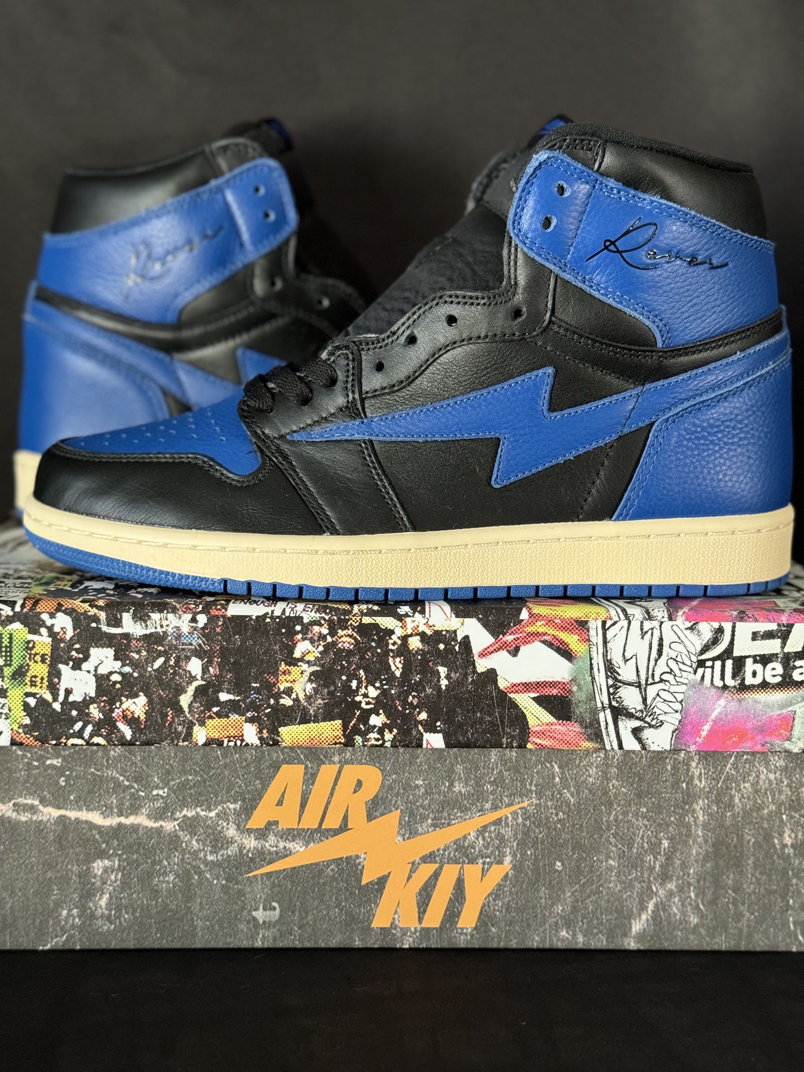 Reves Paris Reves Paris / Air Kiy ‘85 Hi “Royal” Size US 10 / EU 43 - 3 Thumbnail