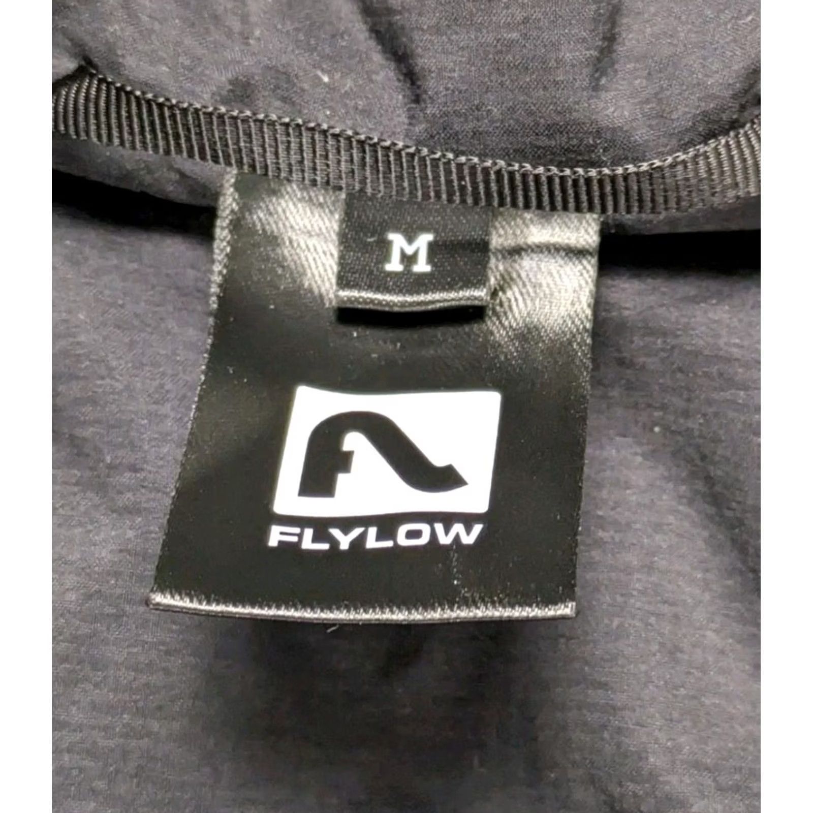 Flylow Flylow Crowe Puffer Jacket Hooded Pertex Insulated Ski Snowboard Black Medium Size US M / EU 48-50 / 2 - 6 Thumbnail