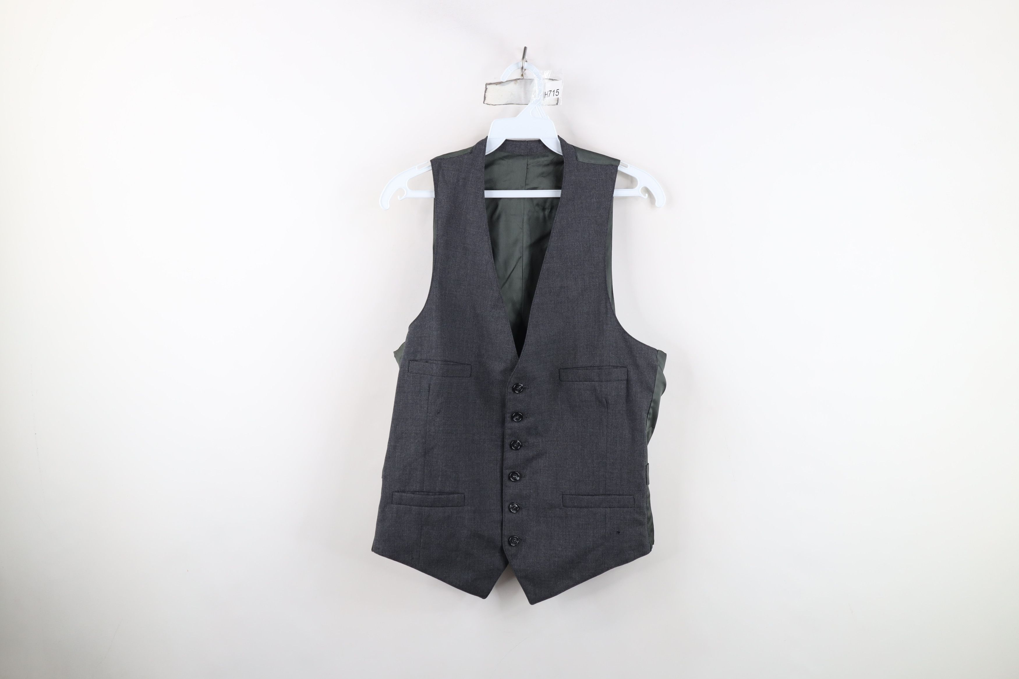 Vintage Vintage 50s 60s Streetwear Buckle Back Wool Suit Vest USA Size US M / EU 48-50 / 2 - 1 Thumbnail