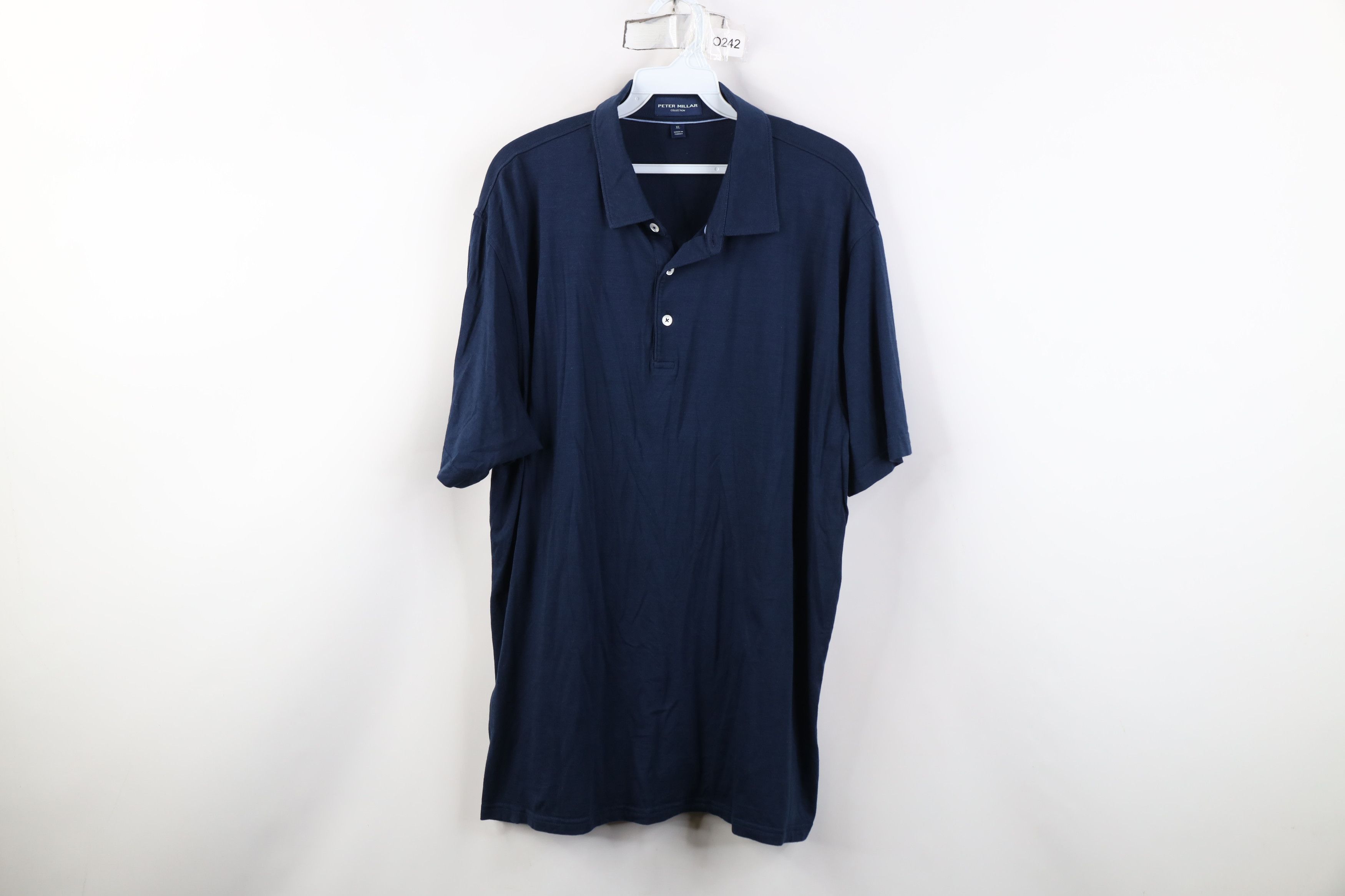 Peter Millar Peter Millar Collection Short Sleeve Collared Polo Shirt Size US XL / EU 56 / 4 - 1 Thumbnail
