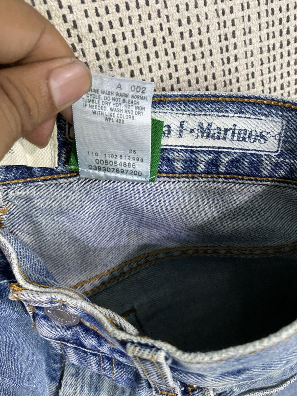 Levi's Levis regular fit 505 x yokohama f.marinos denim pant Size US 28 / EU 44 - 8 Thumbnail