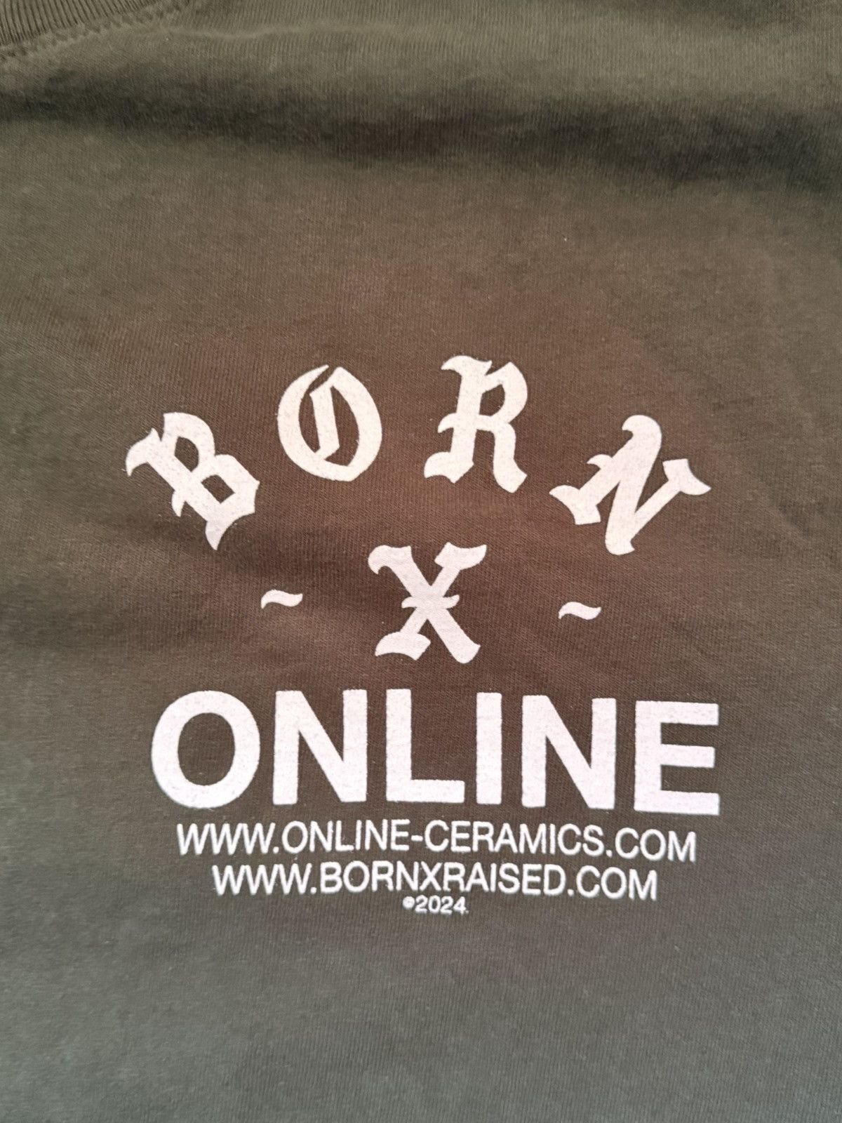 Born X Raised × Online Ceramics Born x Raised Online Ceramics Born Online Tee Size US M / EU 48-50 / 2 - 2 Thumbnail