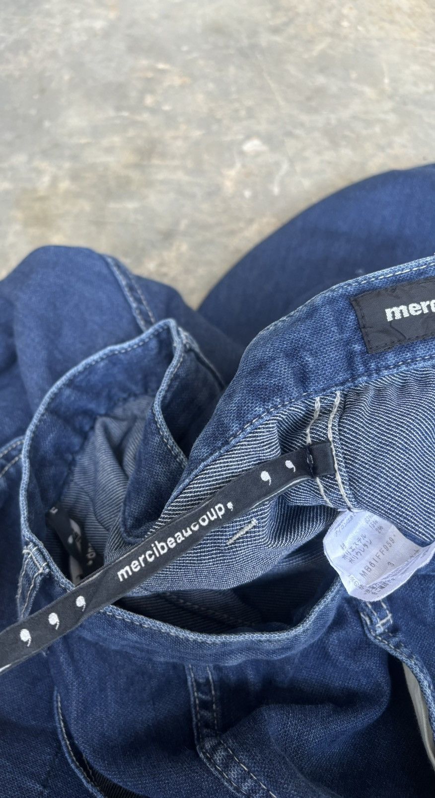mercibeaucoup Mercibeaucoup Issey Miyake Denim Jeans Size US 31 - 9 Thumbnail