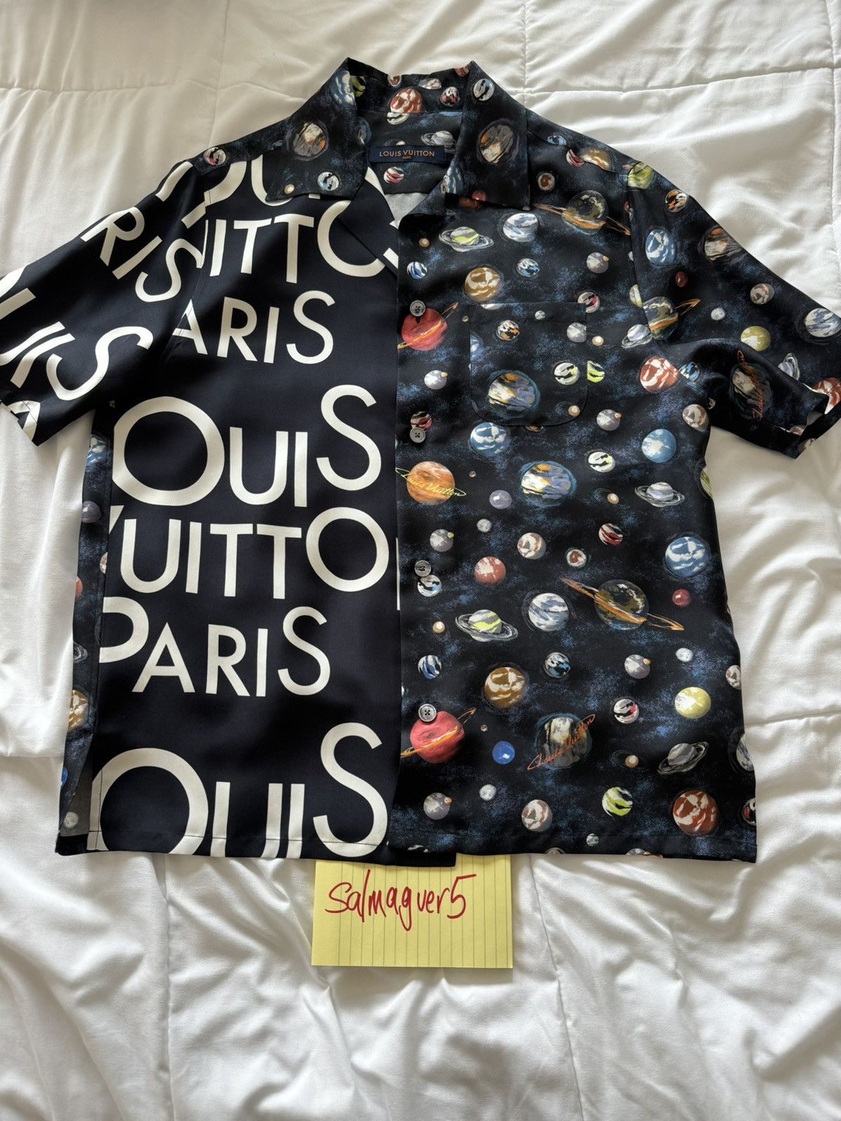 Louis Vuitton ルイヴィトン Galaxyシャツ Louis Vuitton Galaxy Button Down Shirt – Recess