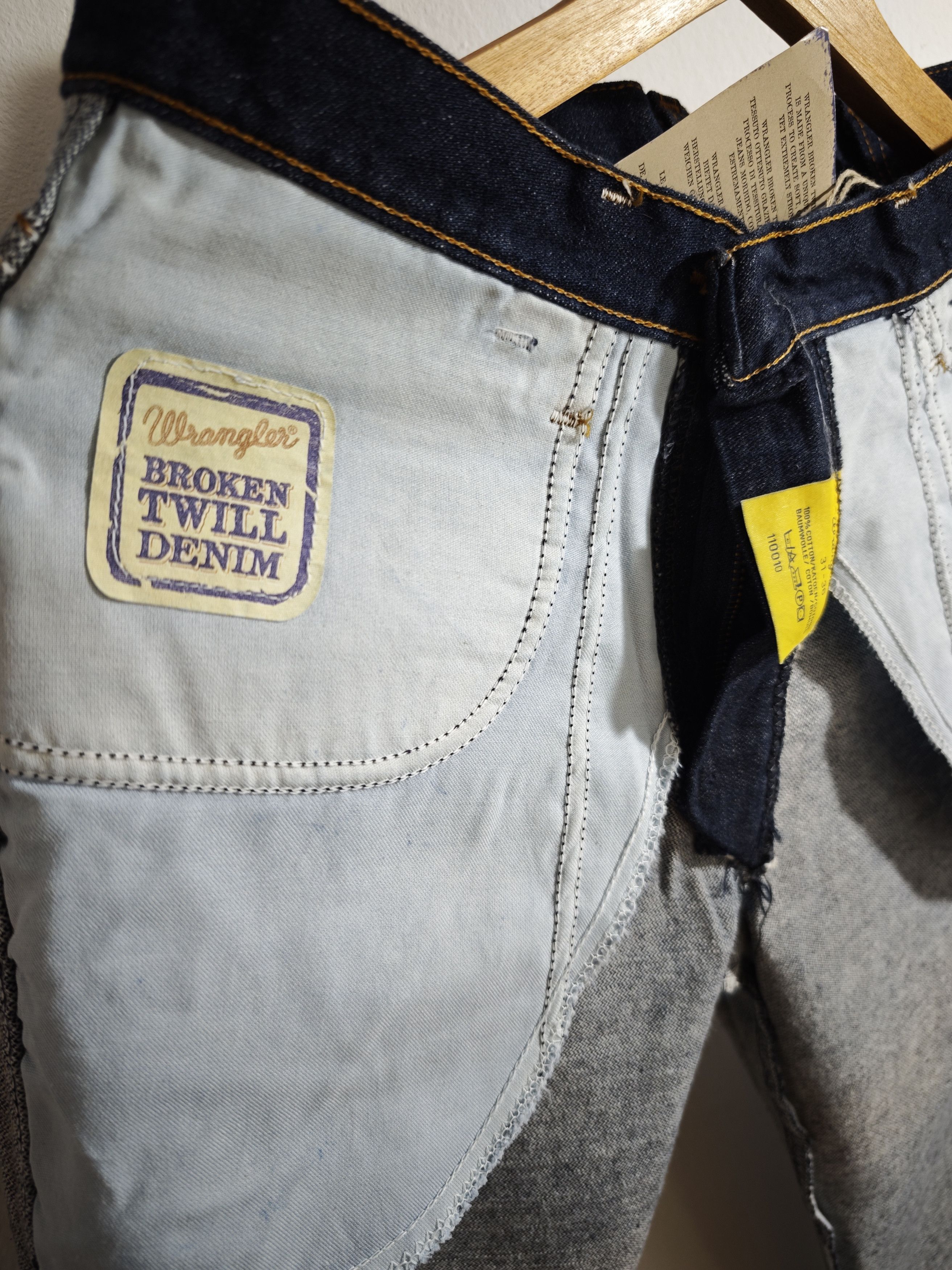 Wrangler Wrangler Cowboy Deadstock Jeans Broken Twill Vintage Look Size US 31 - 9 Thumbnail