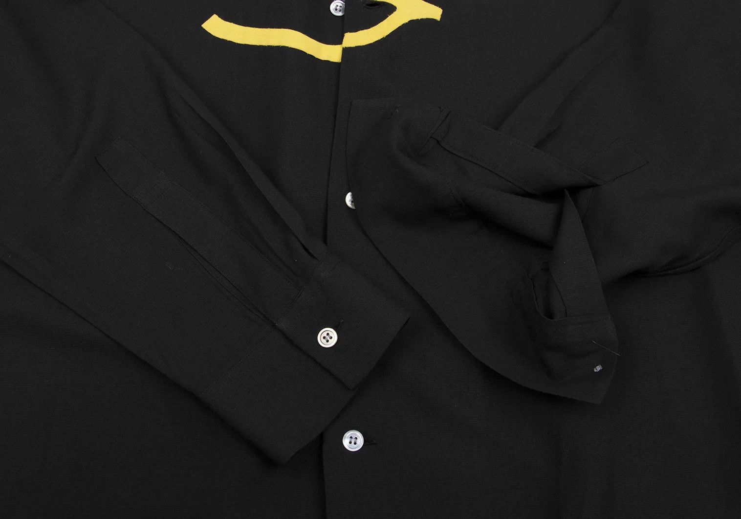 Yohji Yamamoto Yohji Yamamoto Bird Patch Rayon Shirt Size US M / EU 48-50 / 2 - 7 Thumbnail