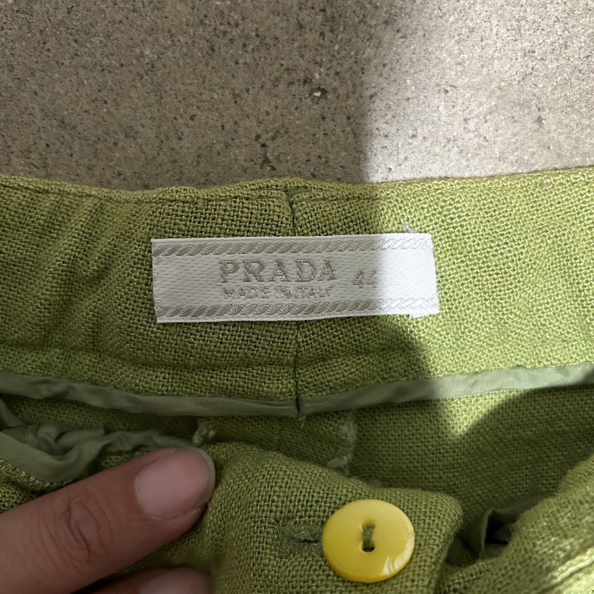 Prada × Vintage Vintage Prada women pants Size 24" / US 00 / IT 34 - 2 Thumbnail