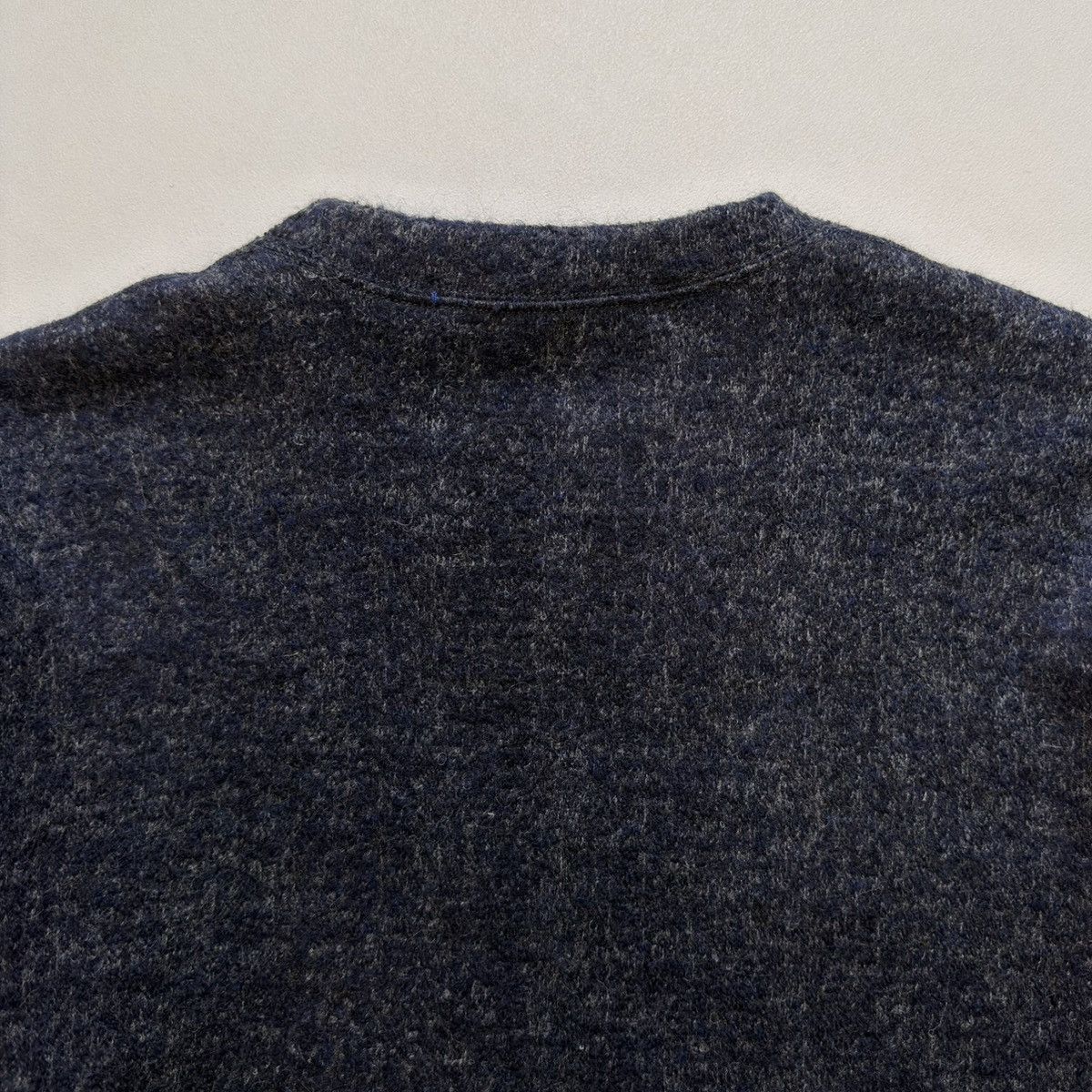 Comme des Garcons A/W 19 Hybrid Wool/Flannel Hem Sweater Size US M / EU 48-50 / 2 - 12 Thumbnail