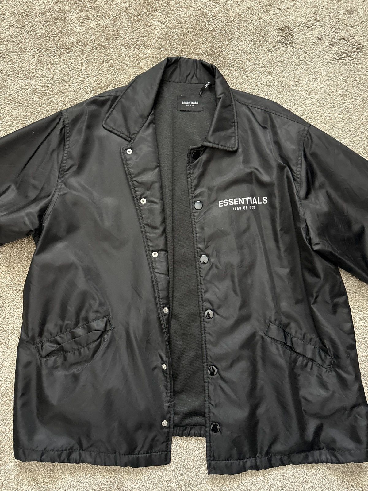Fear of God Fear of God ESSENTIALS Zip Anorak Windbreaker