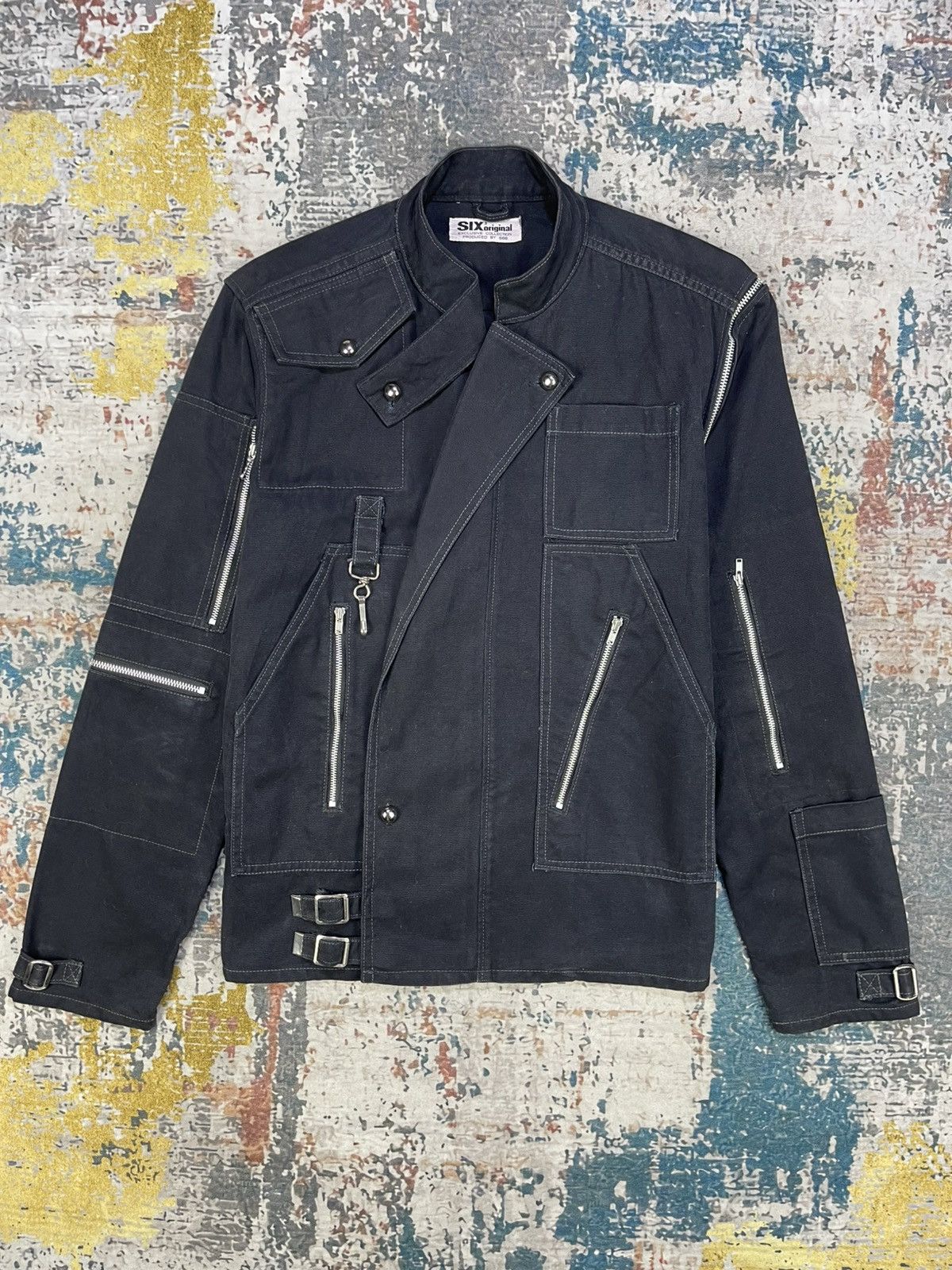 If Six Was Nine Seditioneries Six 666 Harajaku Bondage Punk Jacket Size US S / EU 44-46 / 1 - 3 Thumbnail
