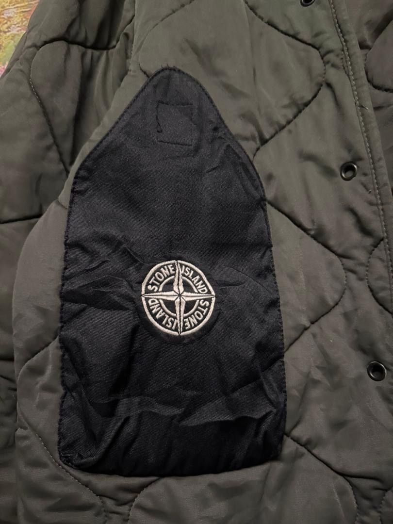 Stone Island Vintage🌟AW1997 Stone Island Raso Gommoto Quilted Innerjacket Size US M / EU 48-50 / 2 - 11 Thumbnail