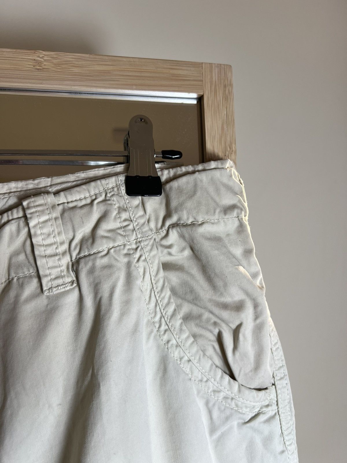 Alpha Industries Y2K Alpha Industries Military Cargo Shorts — Beige Utility Size US 36 / EU 52 - 8 Thumbnail