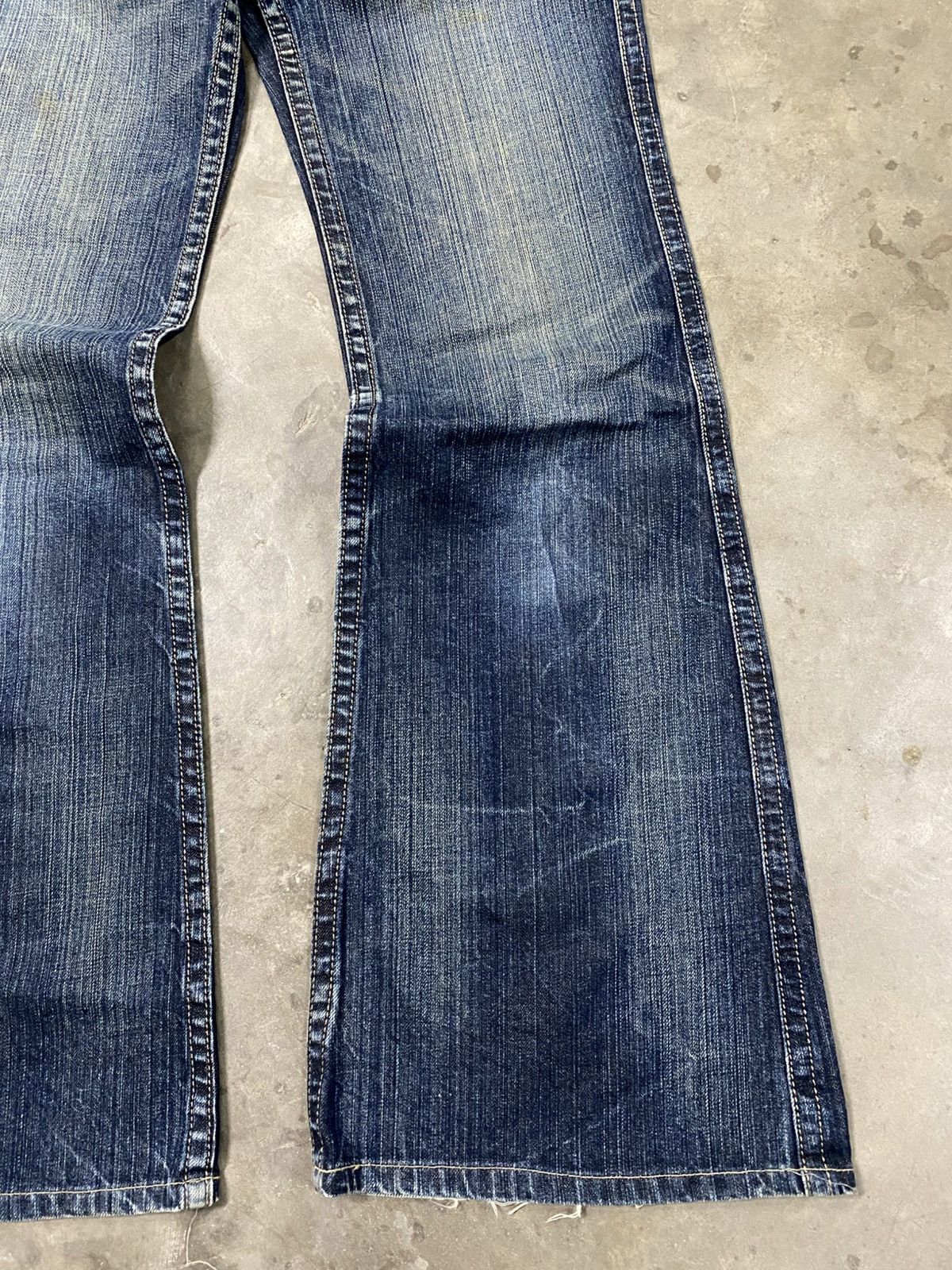 Hysteric Glamour × If Six Was Nine × Tornado Mart Super Flare Jeans Brappers Japan Brand Bootcut Flared @278 Size US 28 / EU 44 - 9 Thumbnail