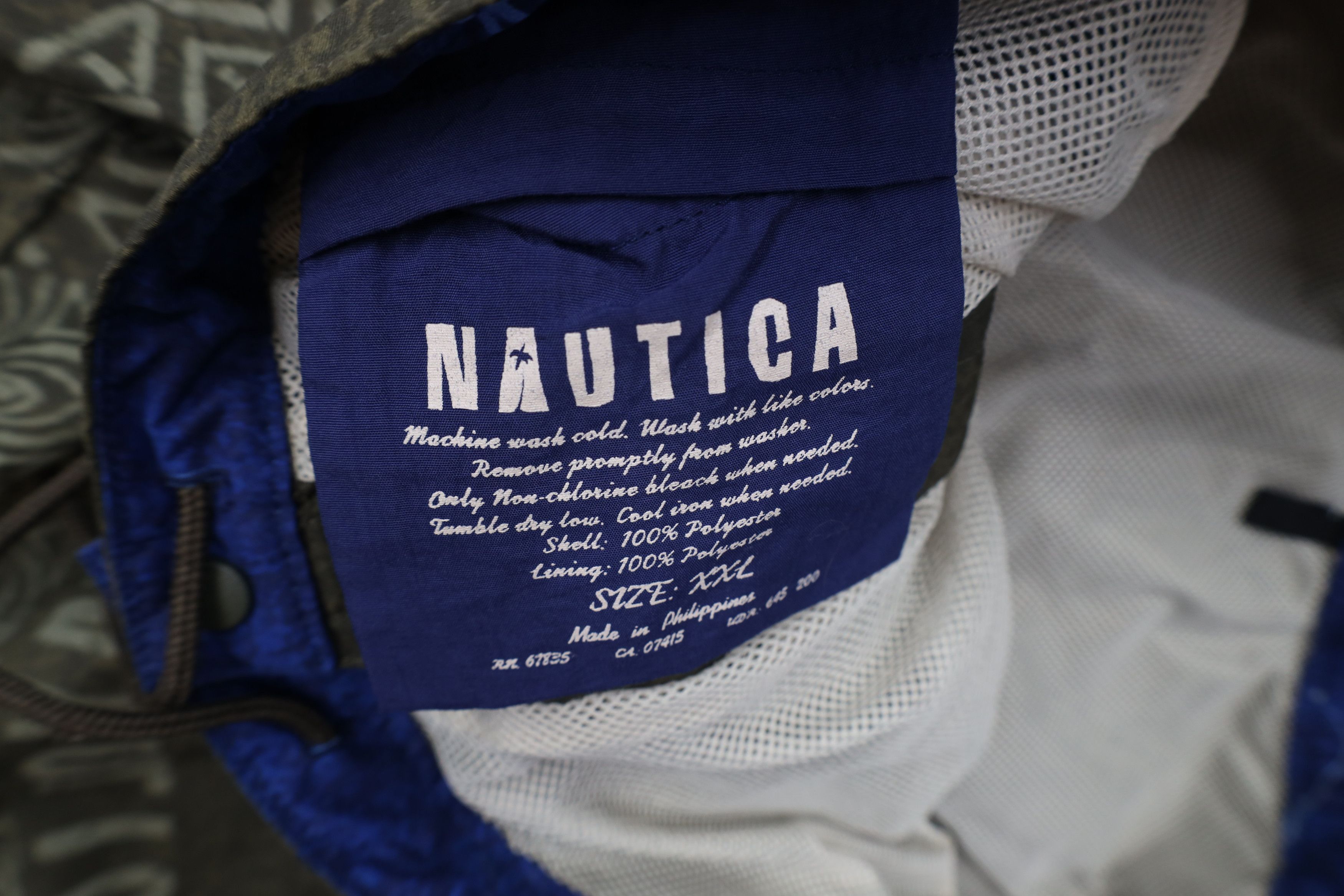 Nautica Vintage 90s Nautica Tribal Flower Lined Shorts Swim Trunks Size US 38 / EU 54 - 8 Thumbnail