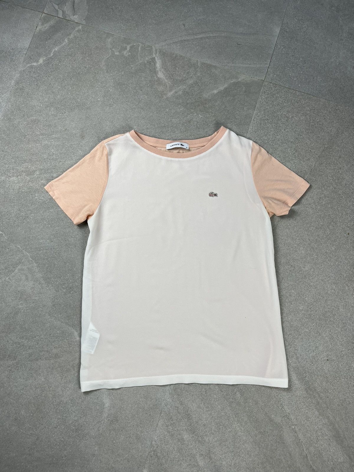 Lacoste 🐊Lacoste woman minimalistic t shirt tee Size XS / US 0-2 / IT 36-38 - 2 Thumbnail