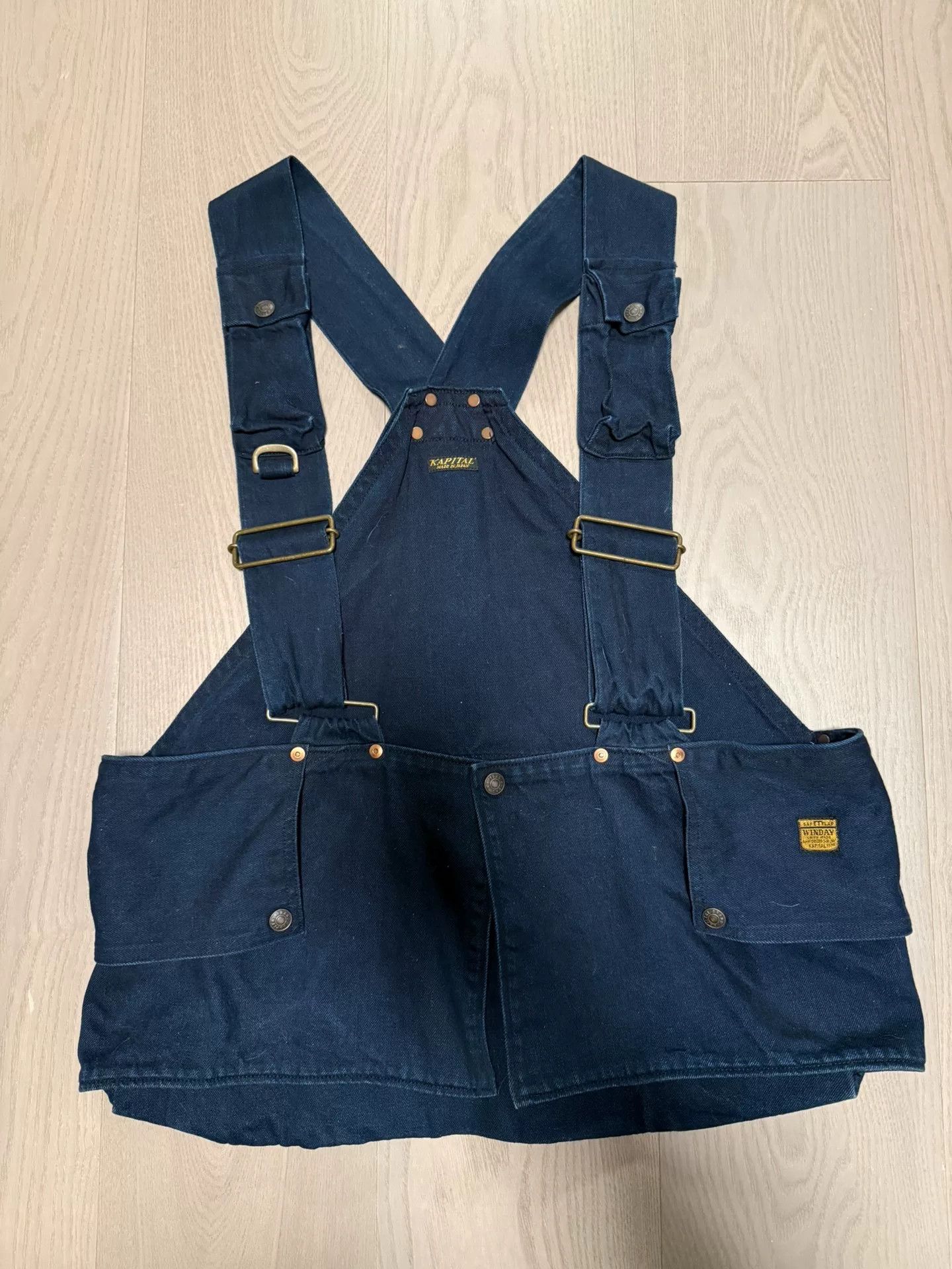 Kapital Kountry Kapital Men's Vest with Multi-Pockets Size US M / EU 48-50 / 2 - 1 Thumbnail