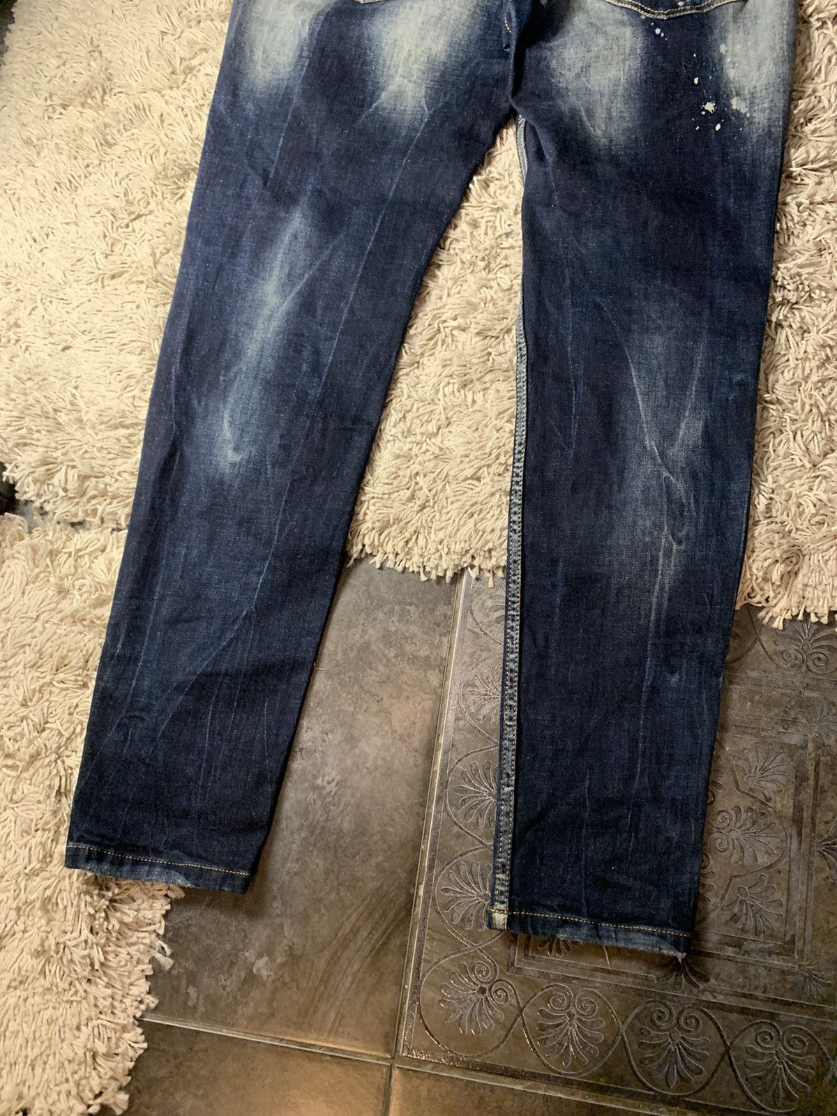 Dsquared2 × Vintage Dsquared2 distressed denim pants Size US 34 / EU 50 - 10 Thumbnail