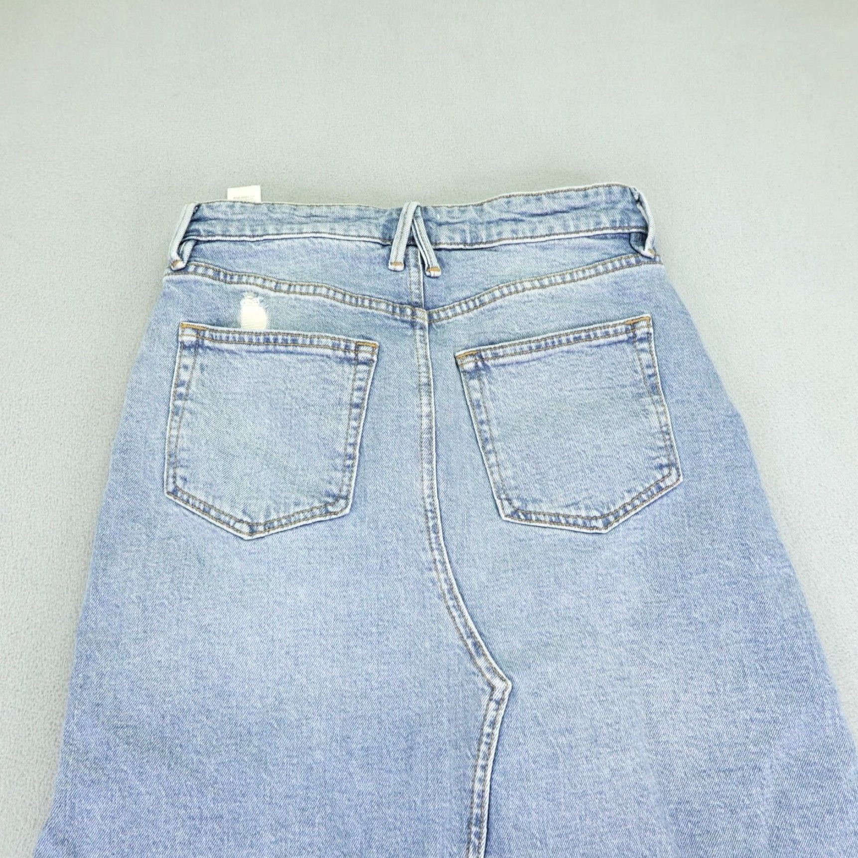Good American VINTAGE Good American Denim Skirt Women's Maxi Long Blue Cotton Casual 0/25 Size 25" / US 0 / IT 36 - 6 Thumbnail