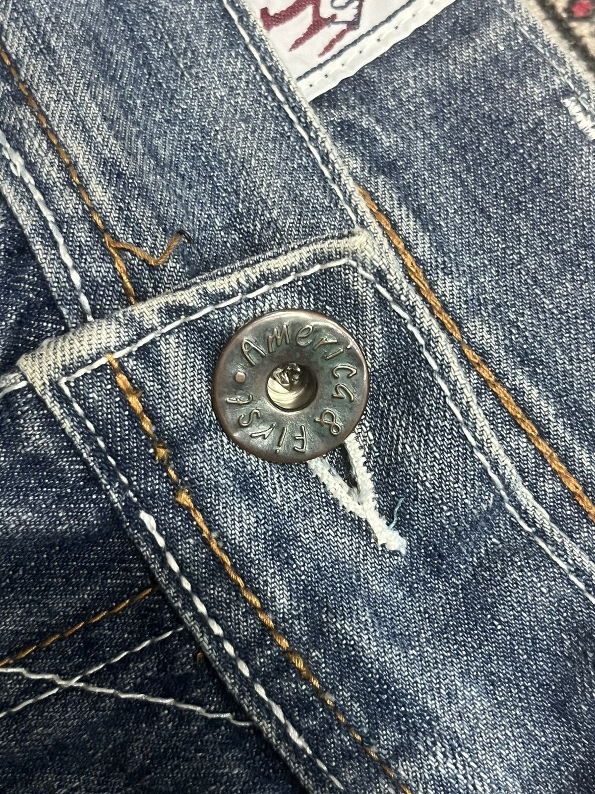 Abercrombie & Fitch Vintage Abercrombie & Fitch Distressed Loose Baggy Jeans Size US 36 / EU 52 - 5 Thumbnail