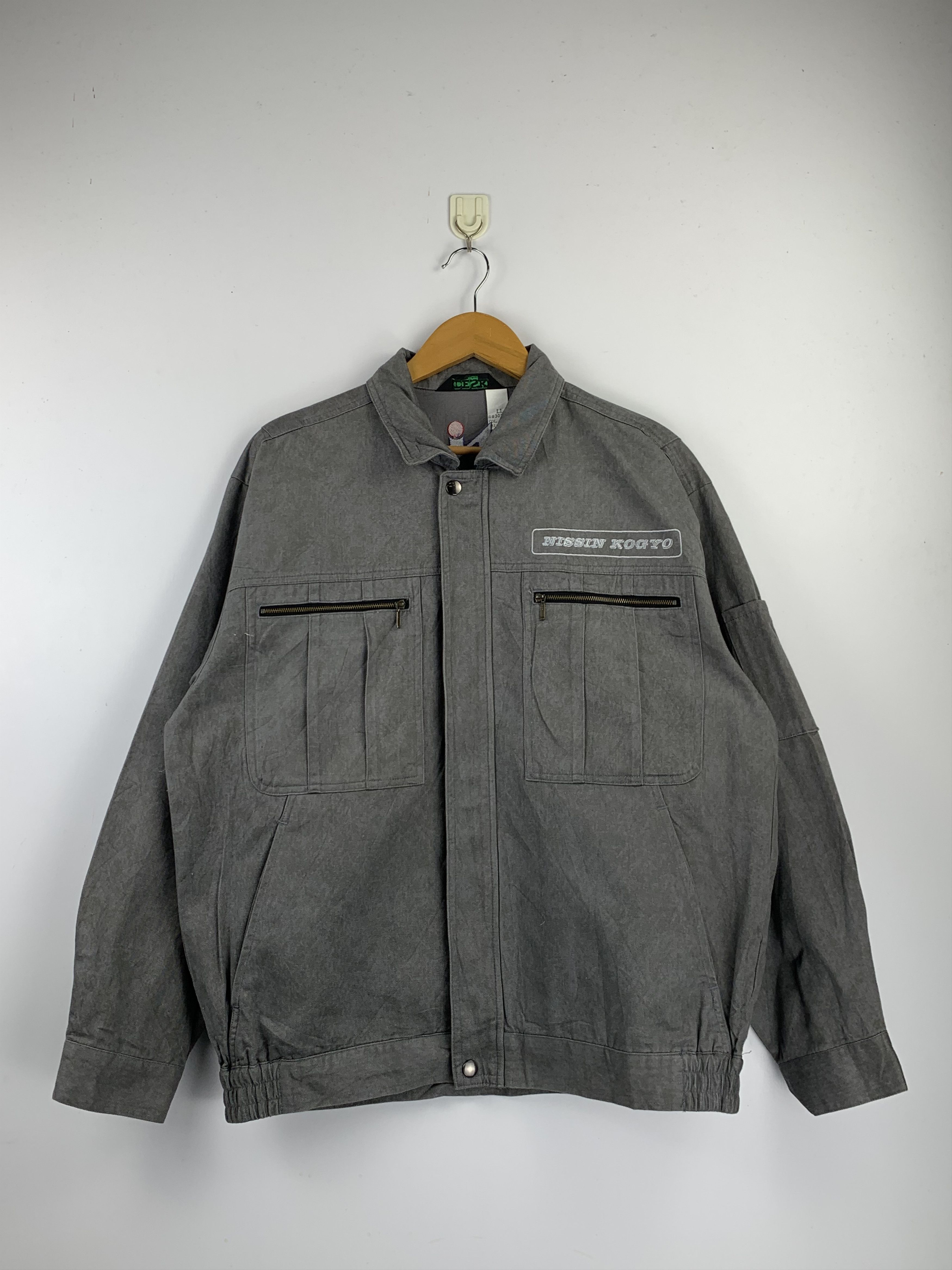Japanese Brand Vintage Japanese Brand Workers Jacket J1536 Size US L / EU 52-54 / 3 - 1 Thumbnail