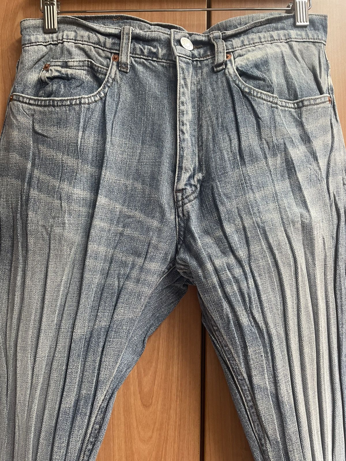 Martine Rose Martine Rose Crinkle Pleat Denim Size S Size US 28 / EU 44 - 2 Thumbnail