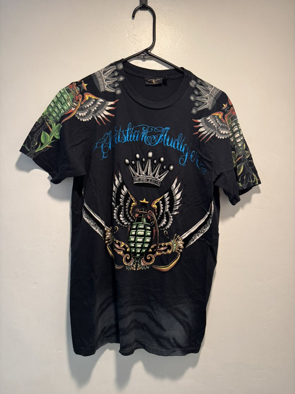 Christian Audigier Christian Audigier Shirt Size US S / EU 44-46 / 1 - 1 Thumbnail