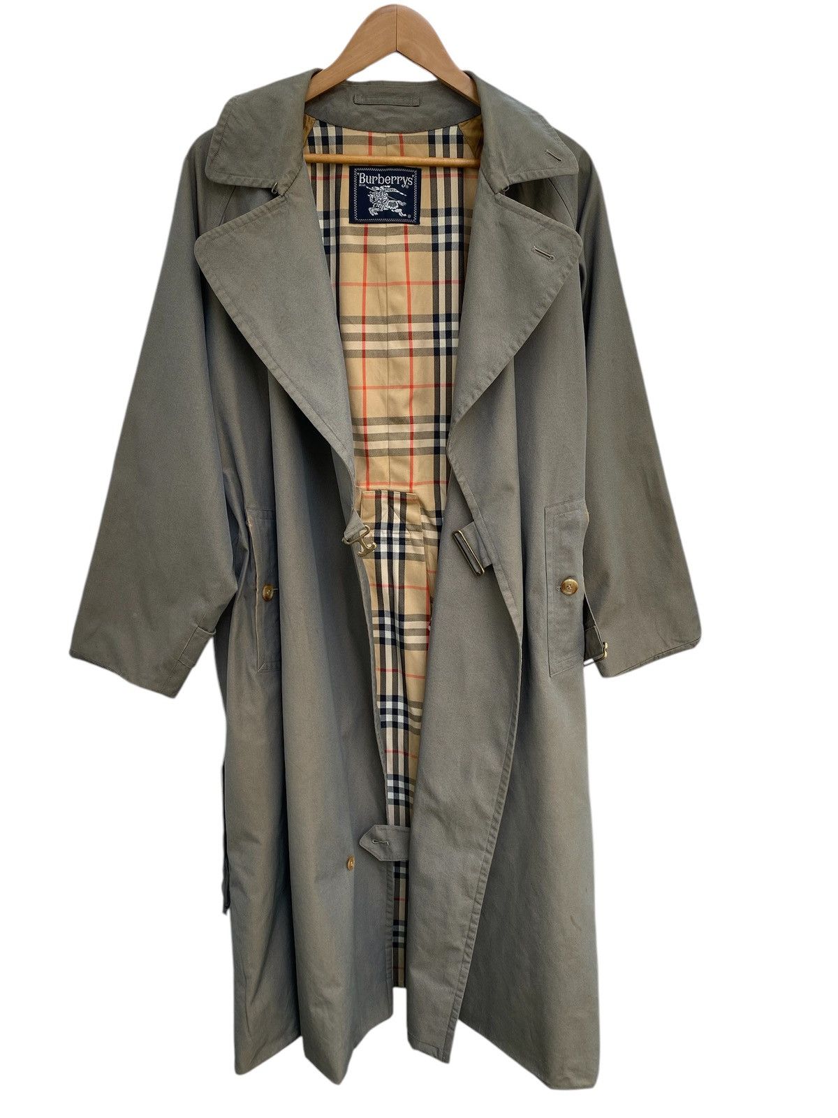 Burberry × Burberry Prorsum × Vintage Vintage BURBERRY TRENCH COAT double linning check plaid Size US L / EU 52-54 / 3 - 5 Thumbnail
