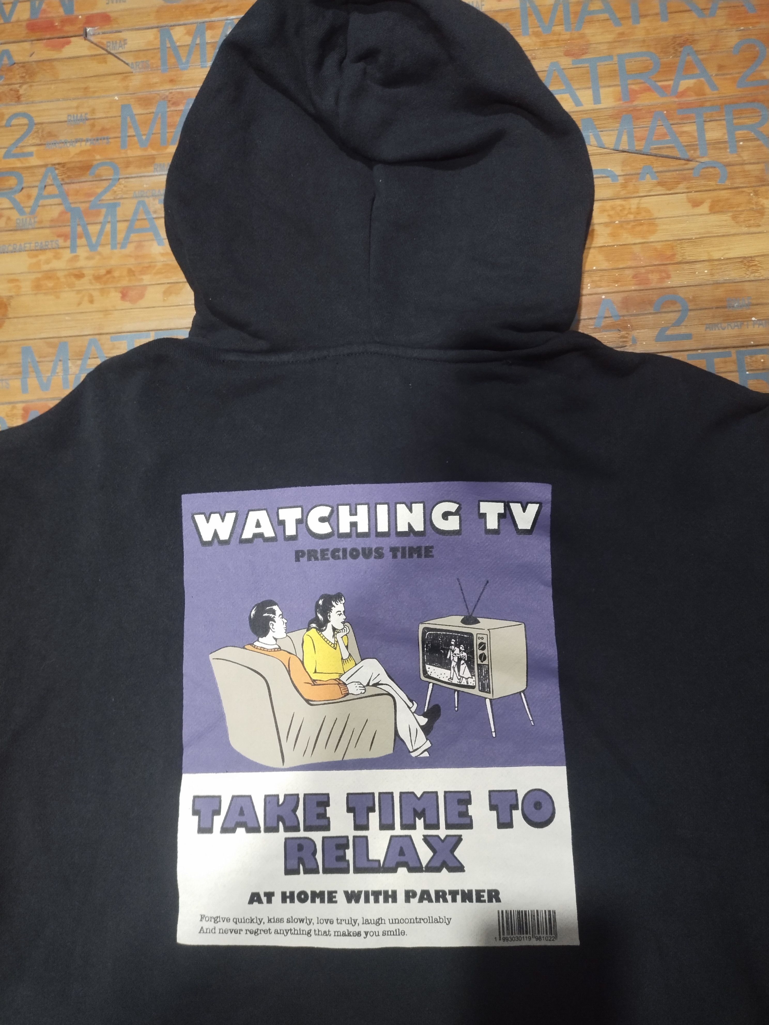Japanese Brand Sweatshirt Hoodie"Quash" USA Fabric Sz M Size US M / EU 48-50 / 2 - 7 Thumbnail