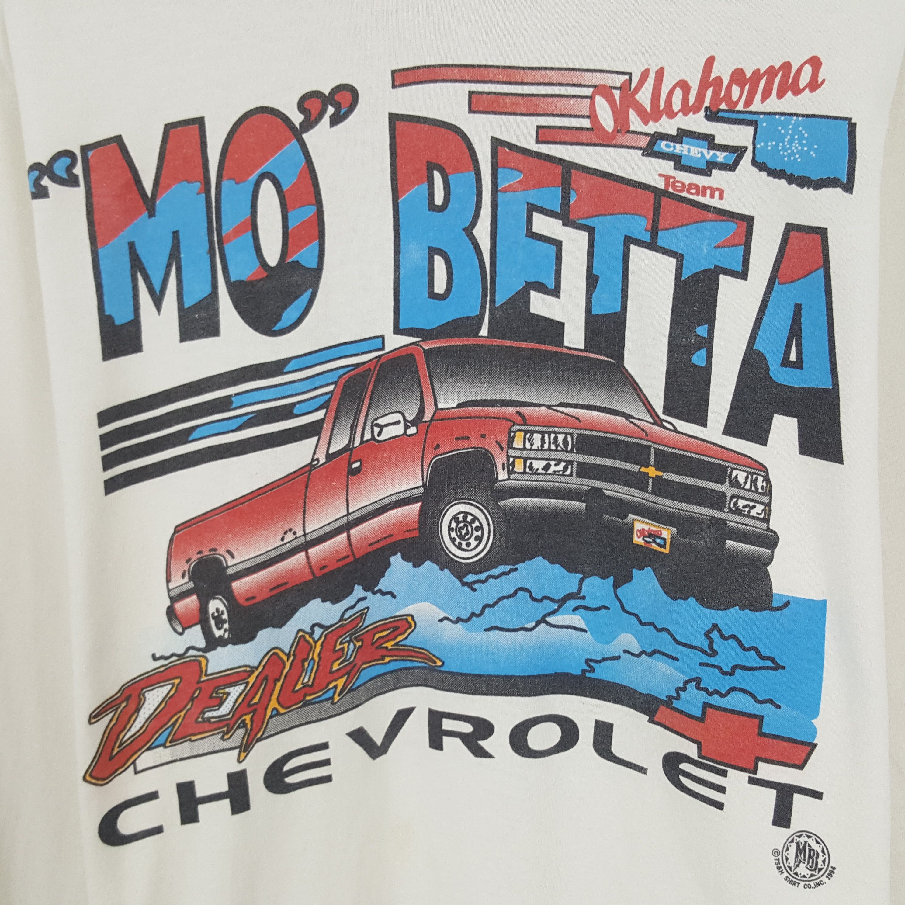 Vintage Vintage Dealer Chevrolet Tshirt Size US L / EU 52-54 / 3 - 2 Thumbnail