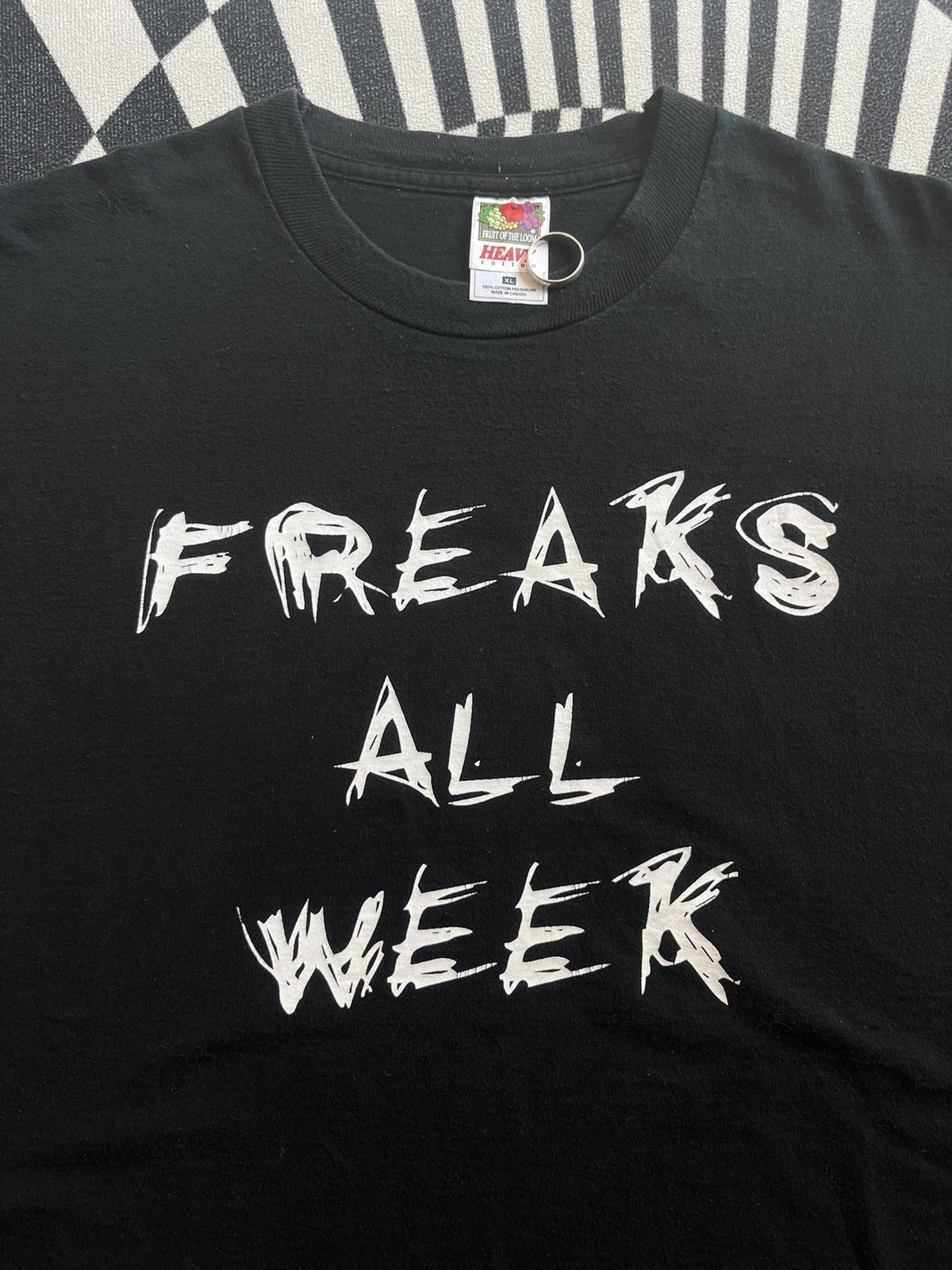 Rap Tees Vintage FREAKS ALL WEEK by Marvelous J single 96’s Tshirt Size US XL / EU 56 / 4 - 5 Thumbnail