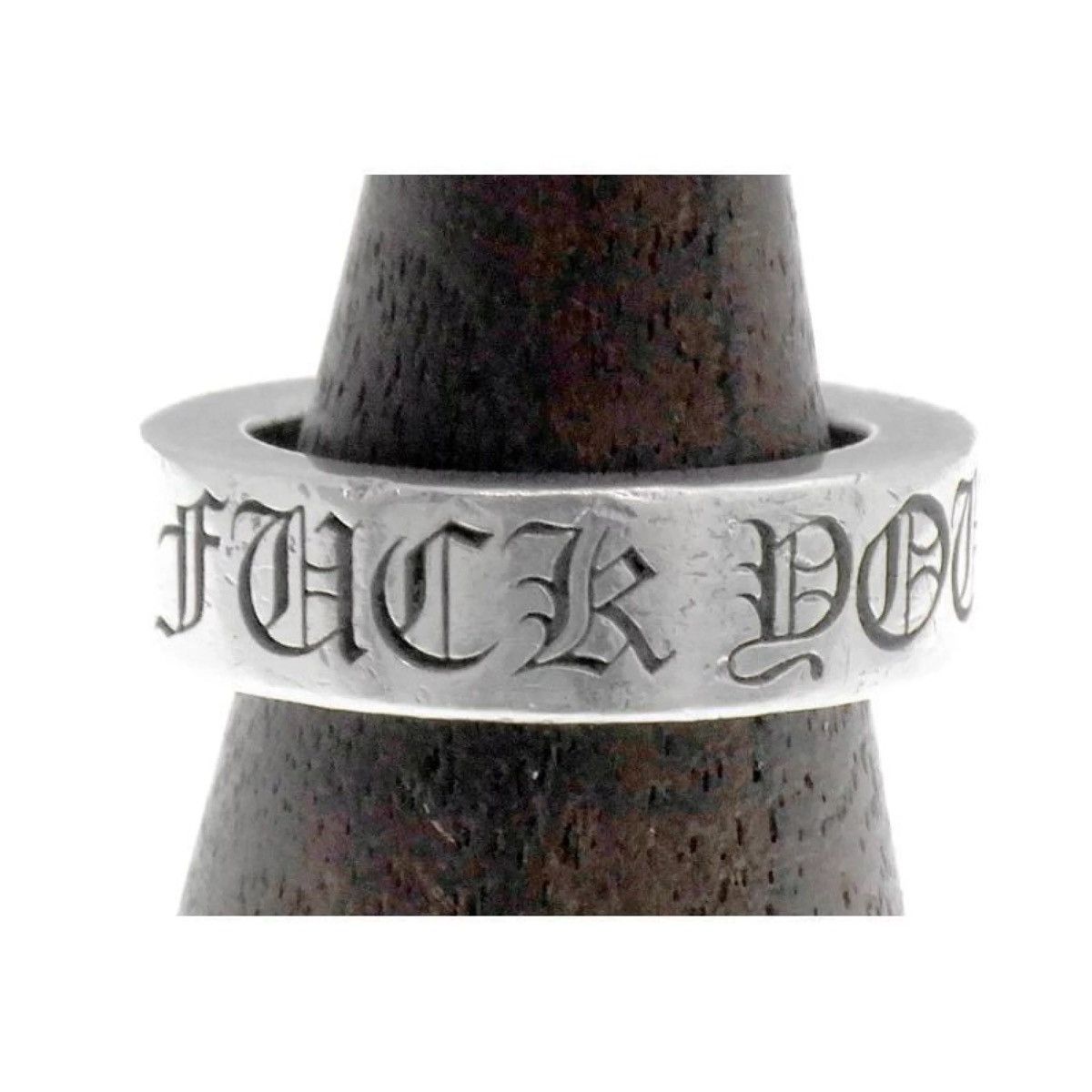 Chrome Hearts US5.5 Chrome Hearts 6mm Fuck you spacer Ring 10 Size ONE SIZE - 2 Thumbnail