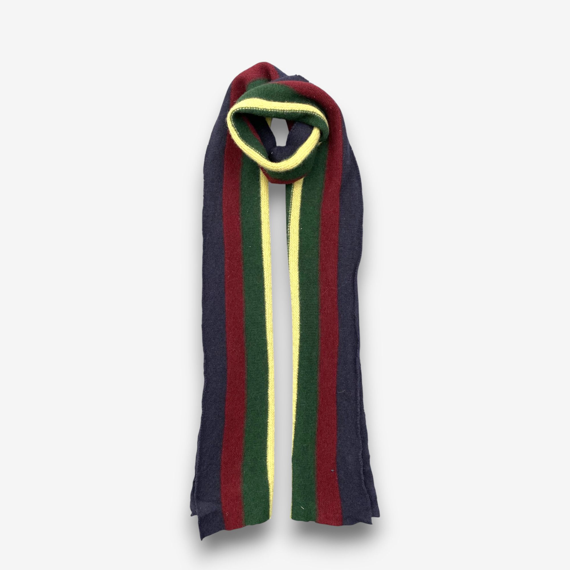 Polo Ralph Lauren Vintage Polo Ralph Lauren Scarf Muffler Wool Winter Scarves Size ONE SIZE - 1 Thumbnail