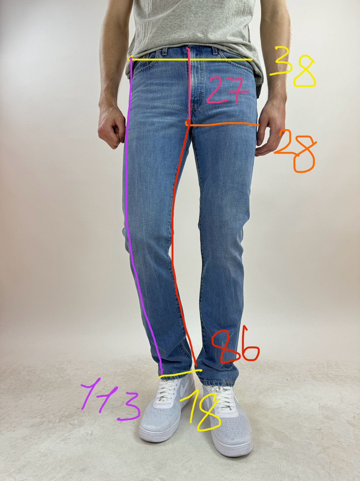 Levi's × Levi's Vintage Clothing × Vintage RARE VINTAGE Levis Jeans Mens size 31x34 Size US 30 / EU 46 - 14 Thumbnail