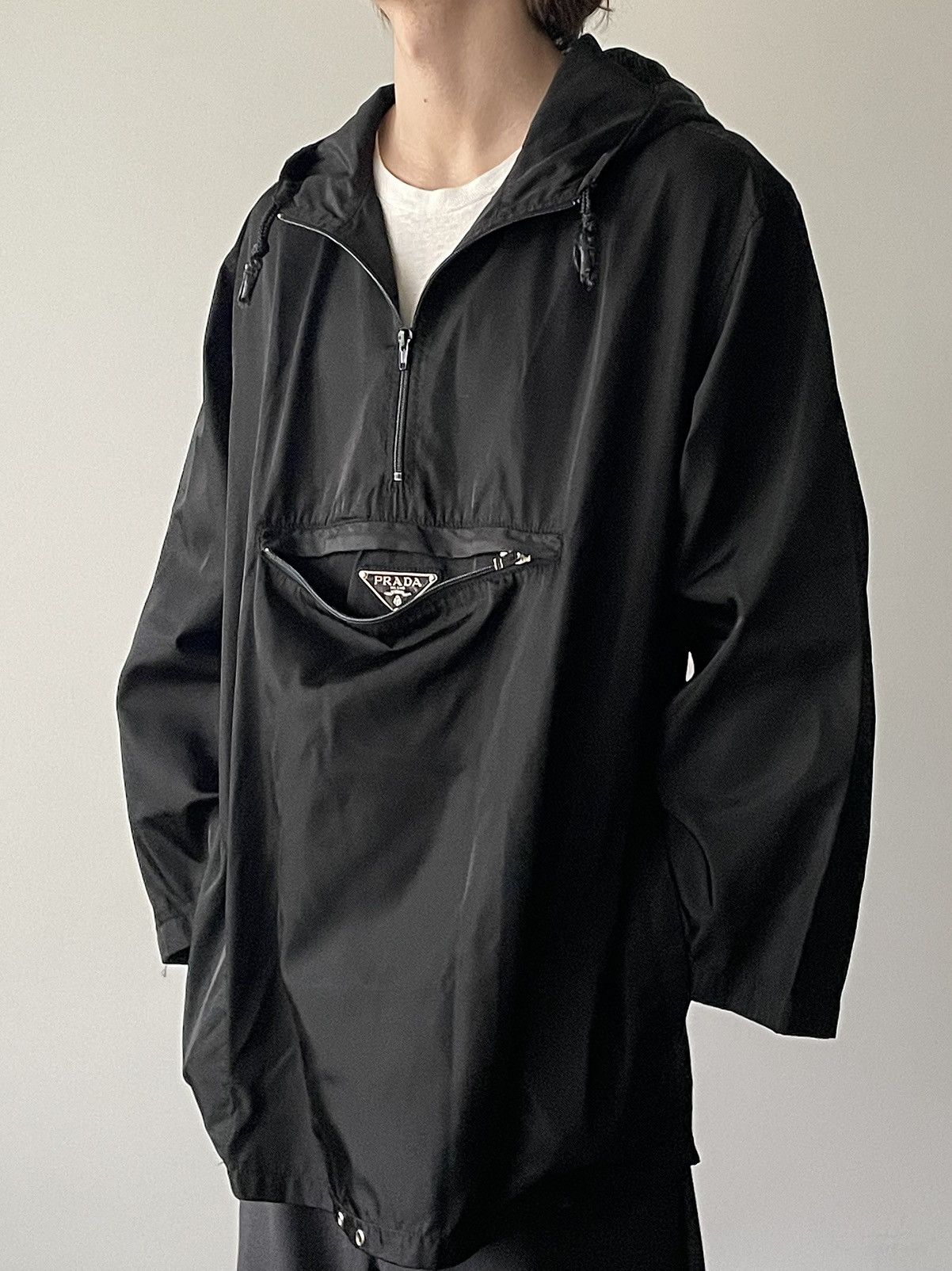 Prada Prada 90’s Plaque Logo Packable Nylon Jacket Size US S / EU 44-46 / 1 - 3 Thumbnail